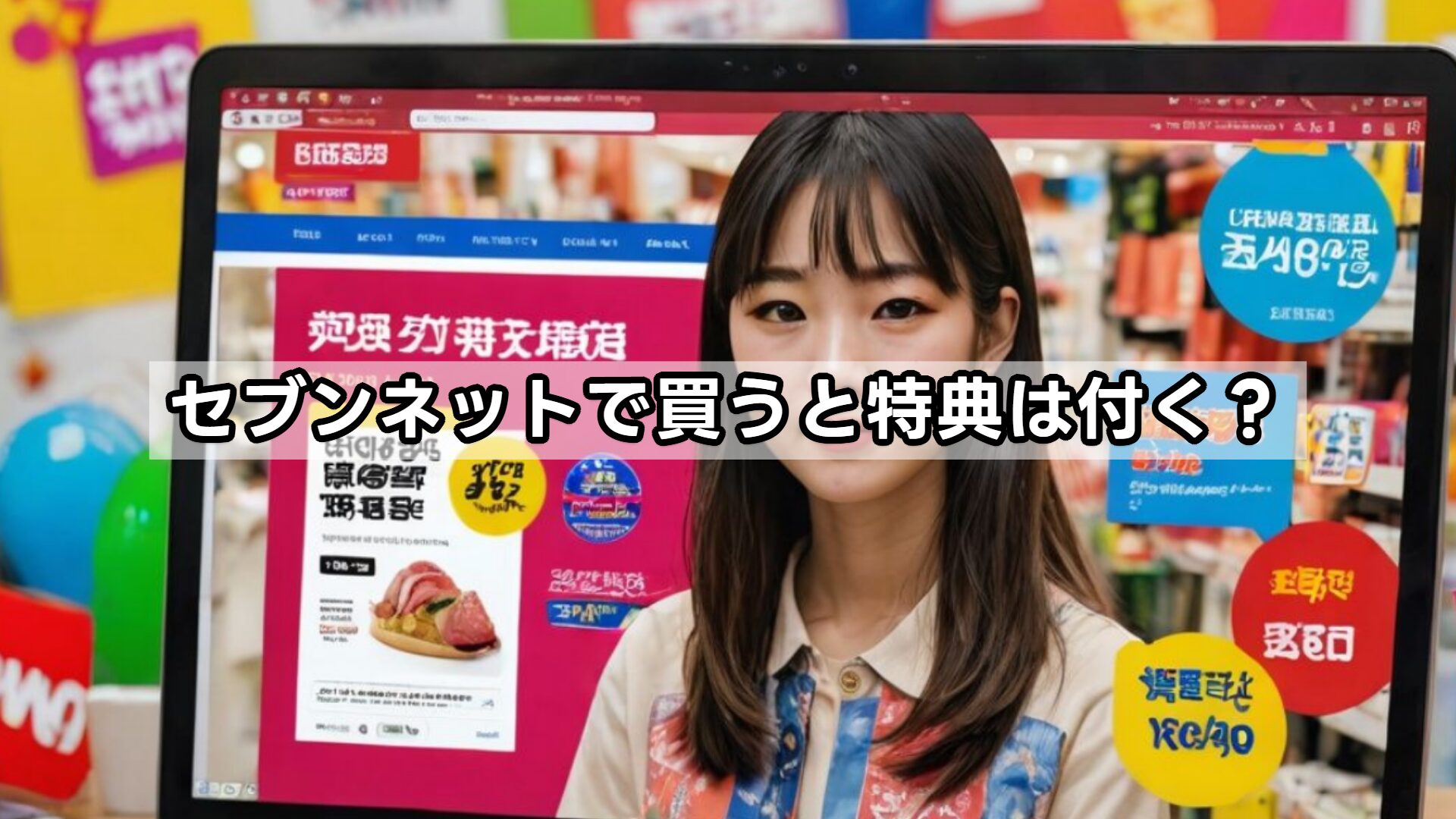 セブンネットで買うと特典は付く？