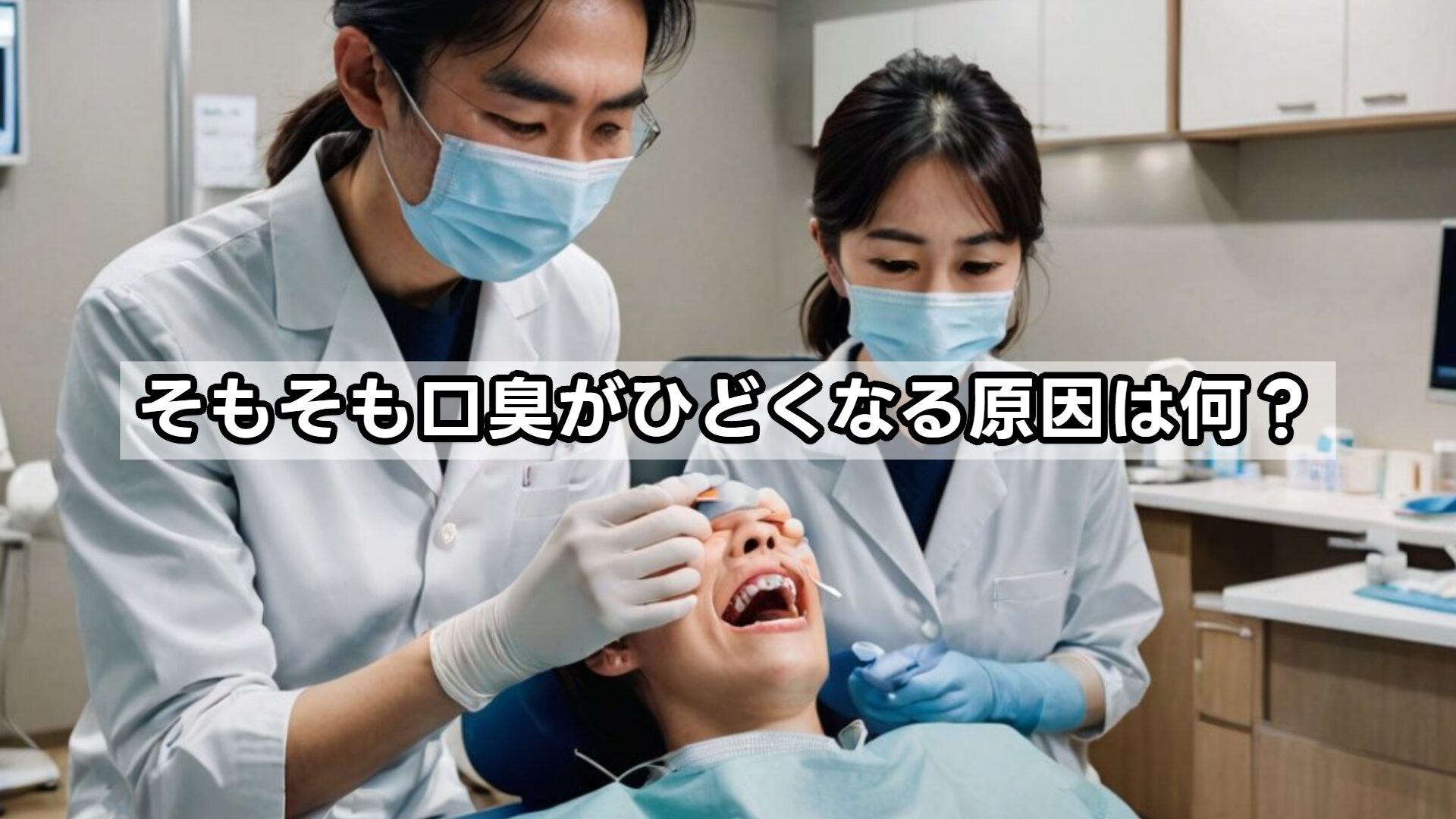 そもそも口臭がひどくなる原因は何?