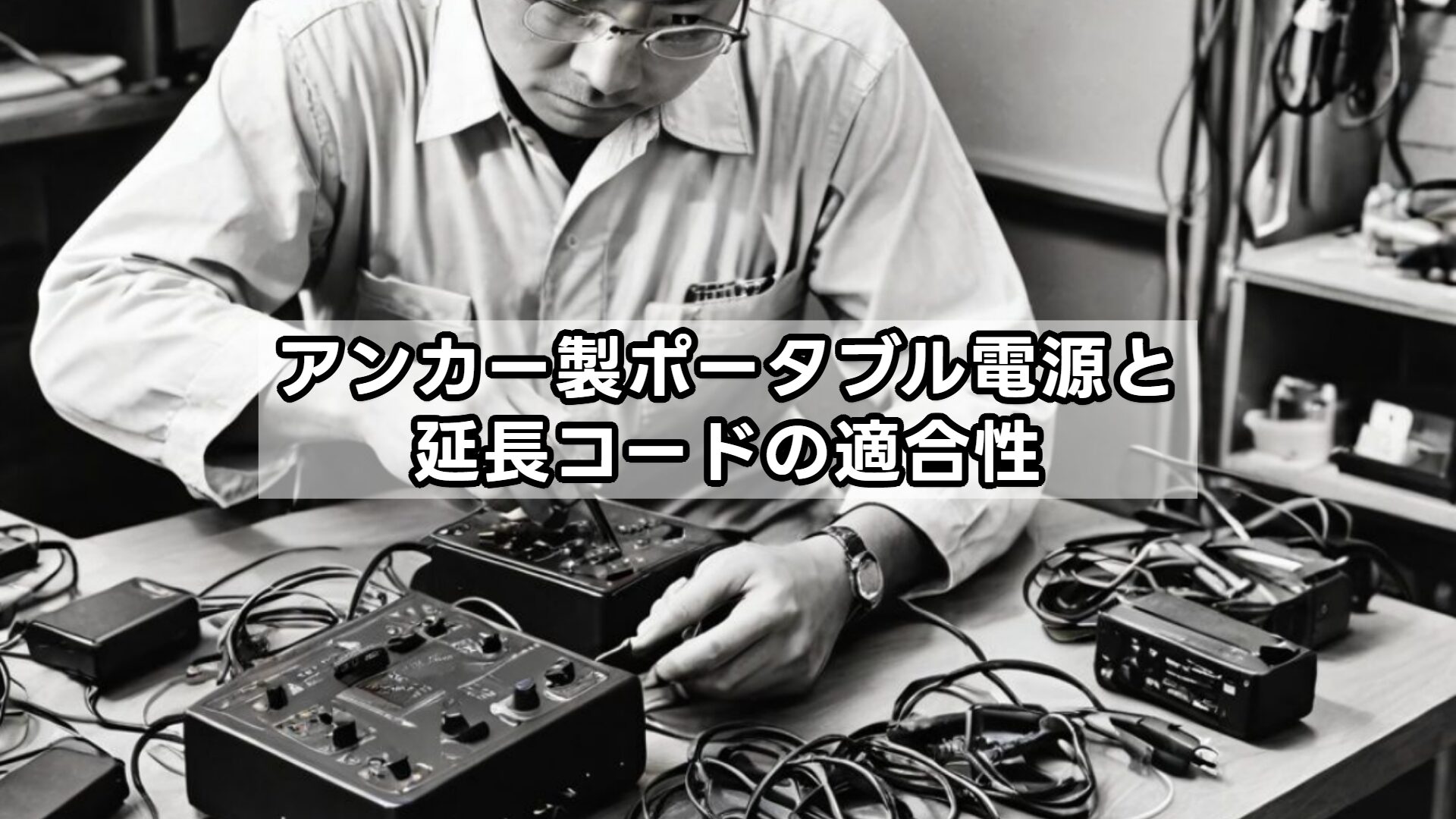アンカー製ポータブル電源と延長コードの適合性