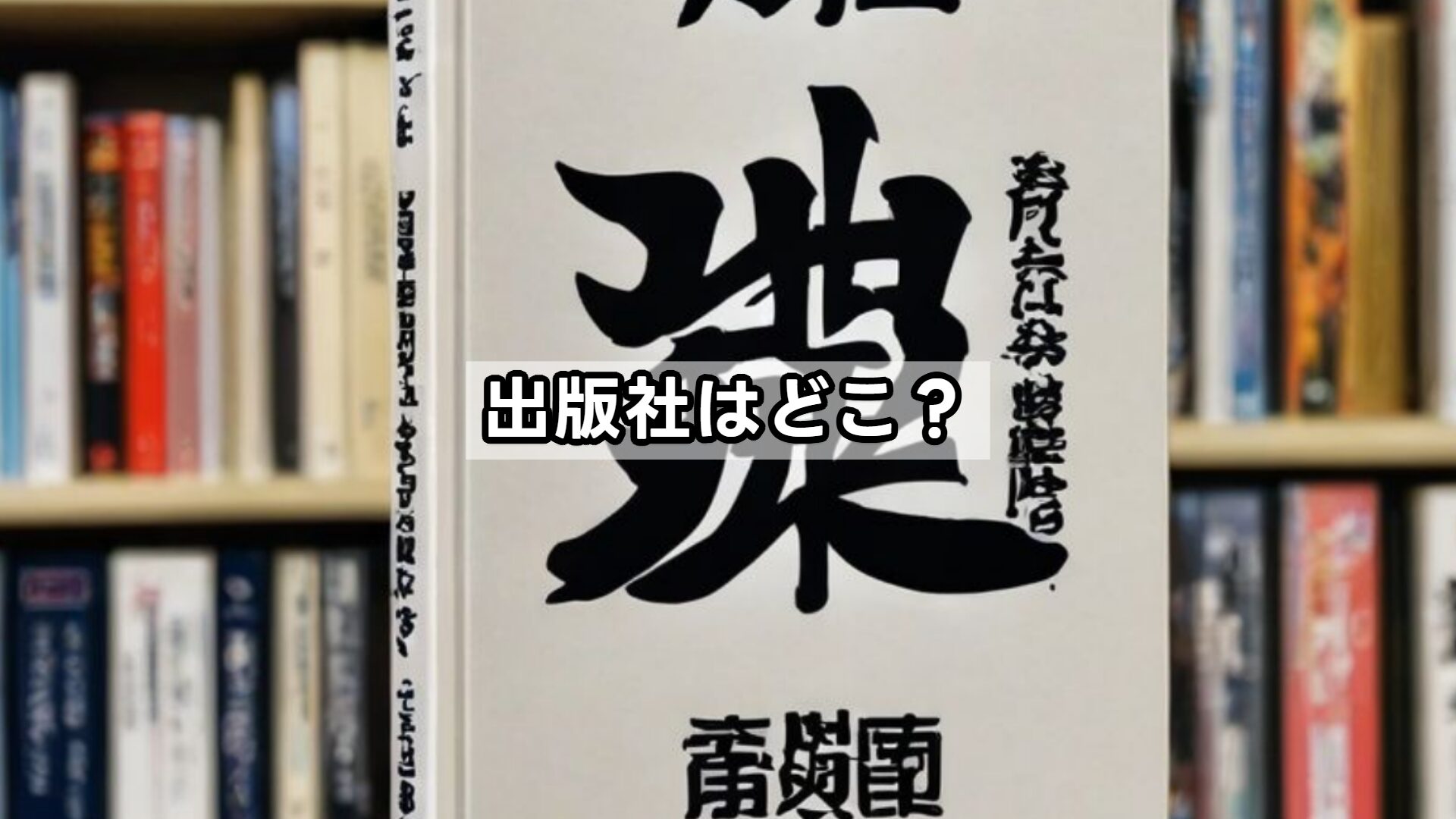 出版社はどこ?
