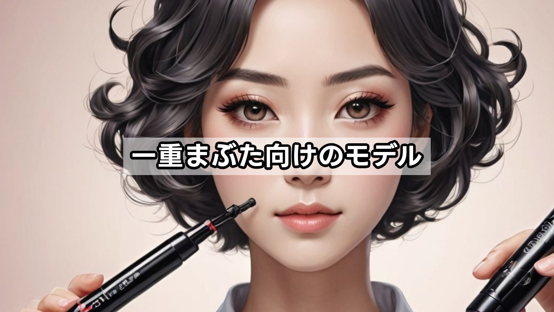 一重まぶた向けのモデル