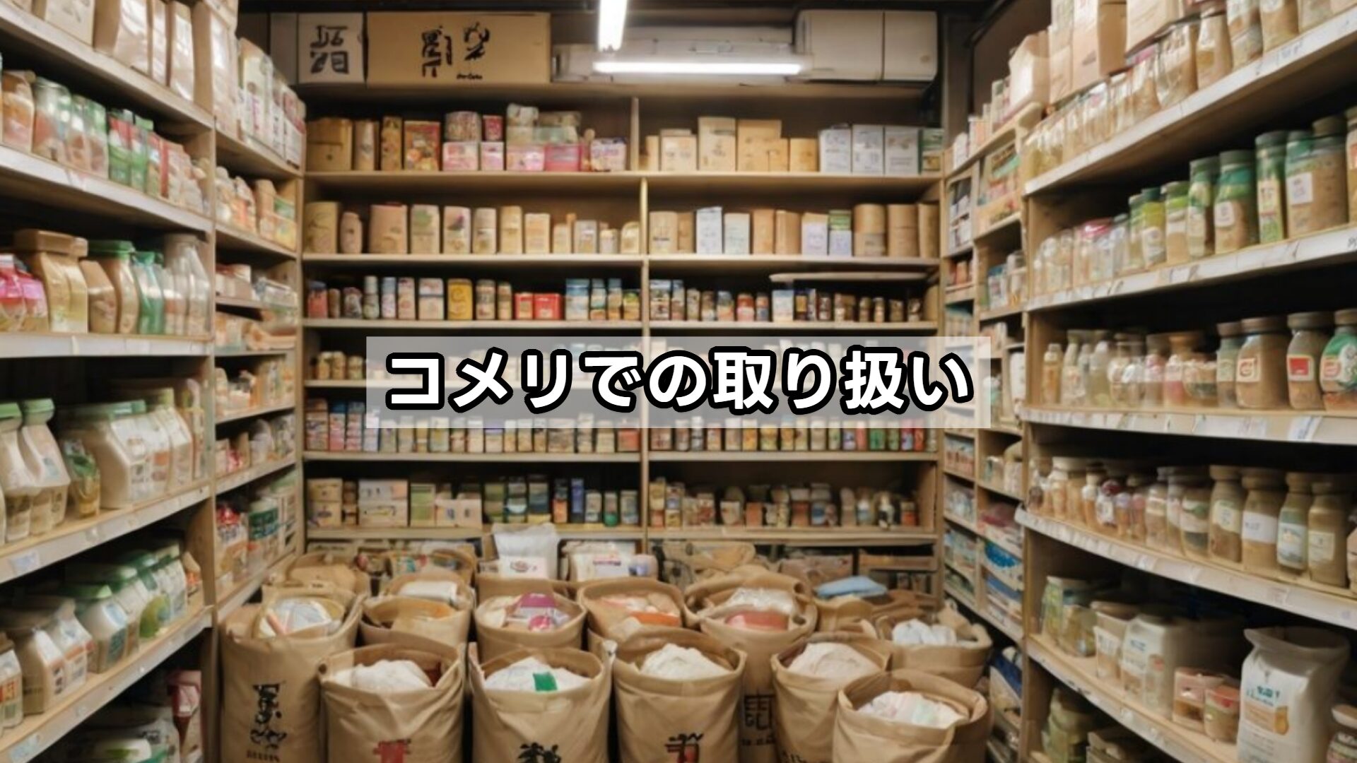 コメリでの取り扱い