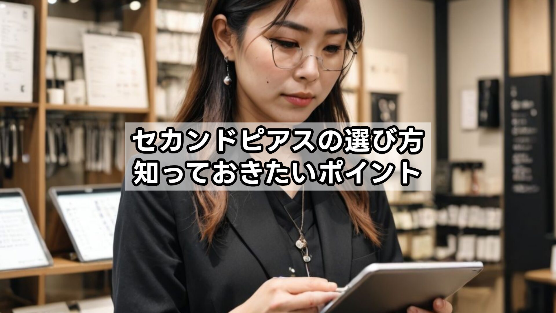 セカンドピアスの選び方|知っておきたいポイント