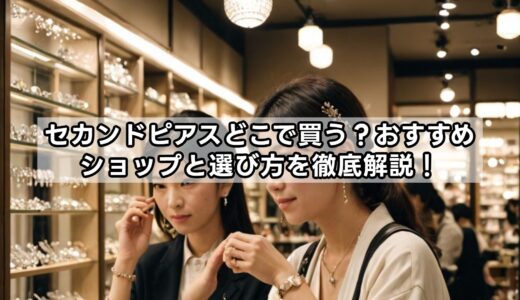 セカンドピアスどこで買う？おすすめショップと選び方を徹底解説！