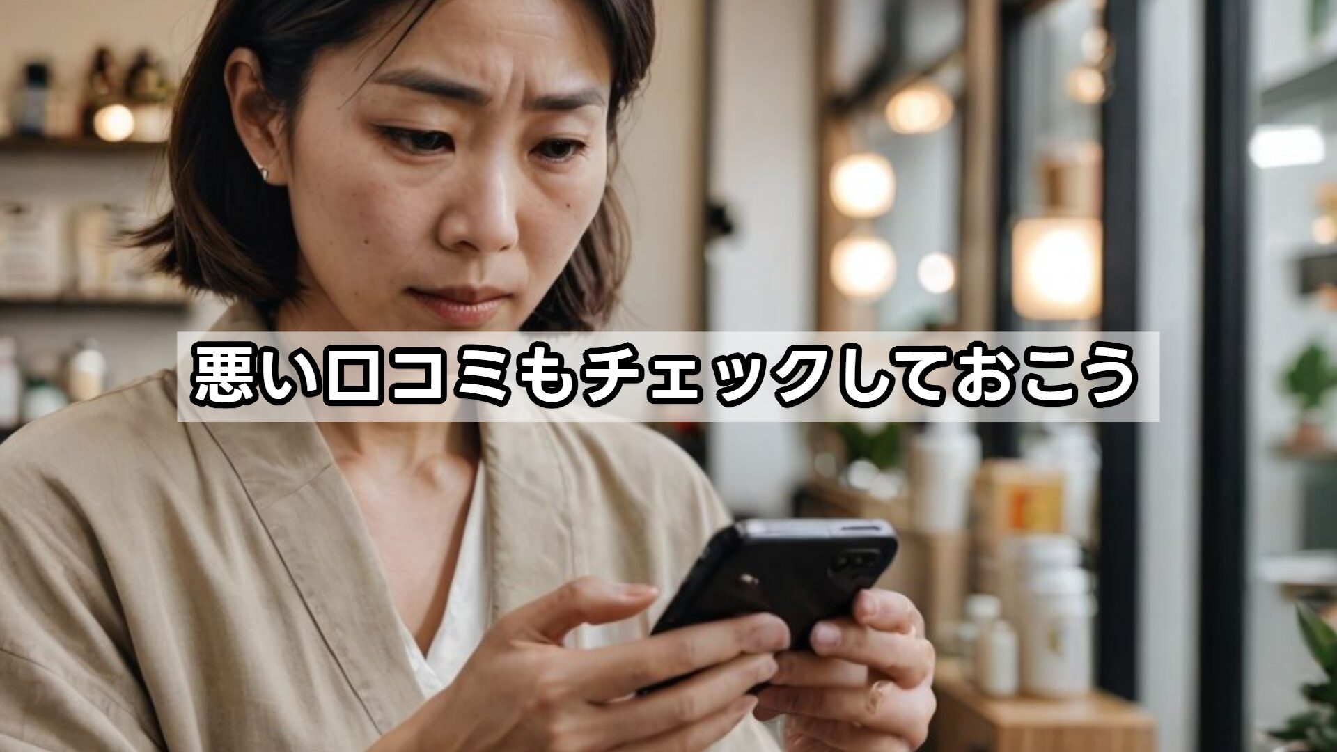 悪い口コミもチェックしておこう