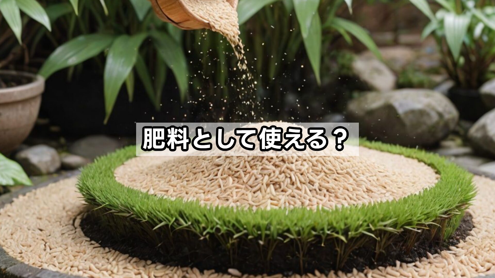 肥料として使える？