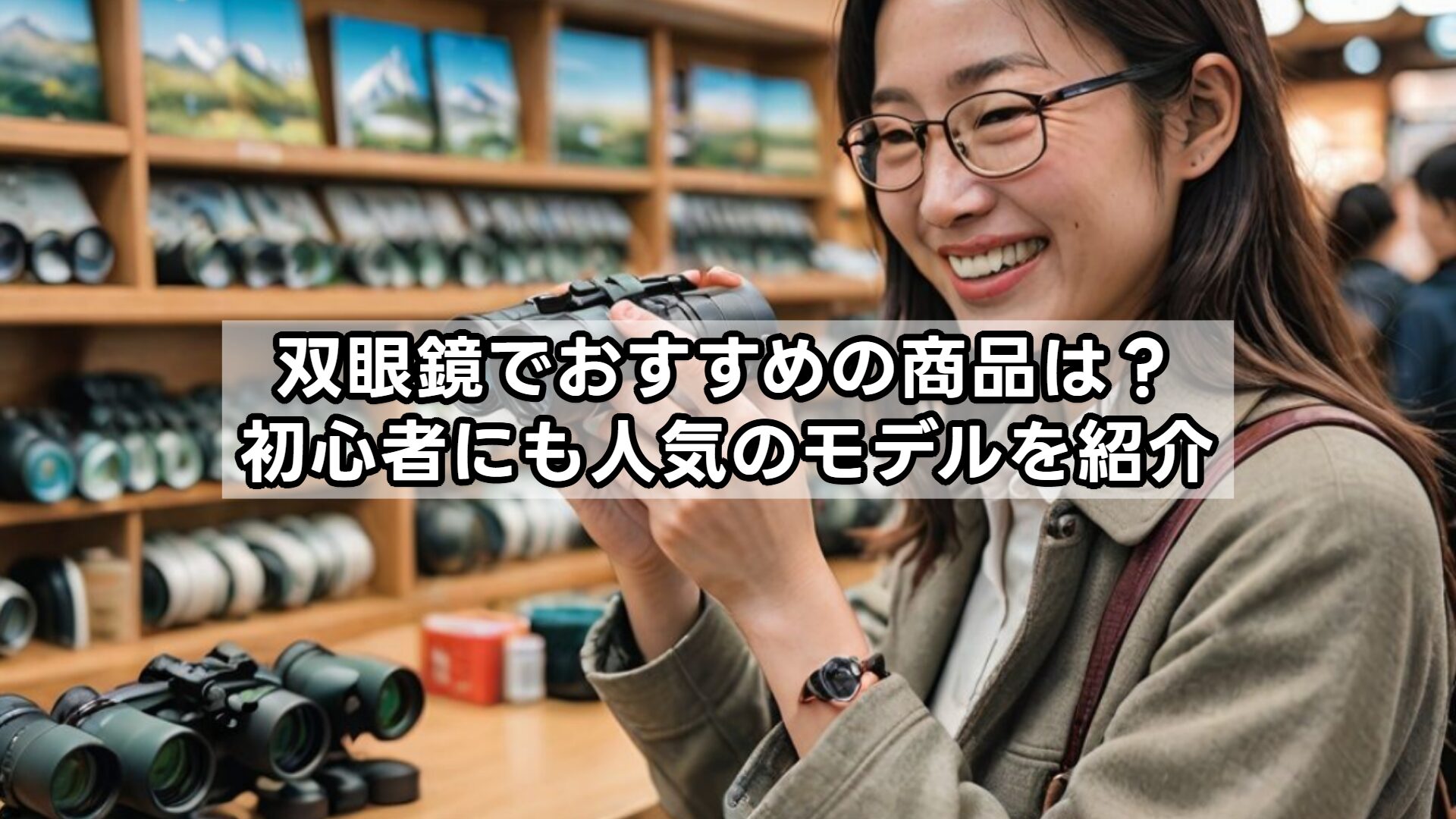 双眼鏡でおすすめの商品は？初心者にも人気のモデルを紹介