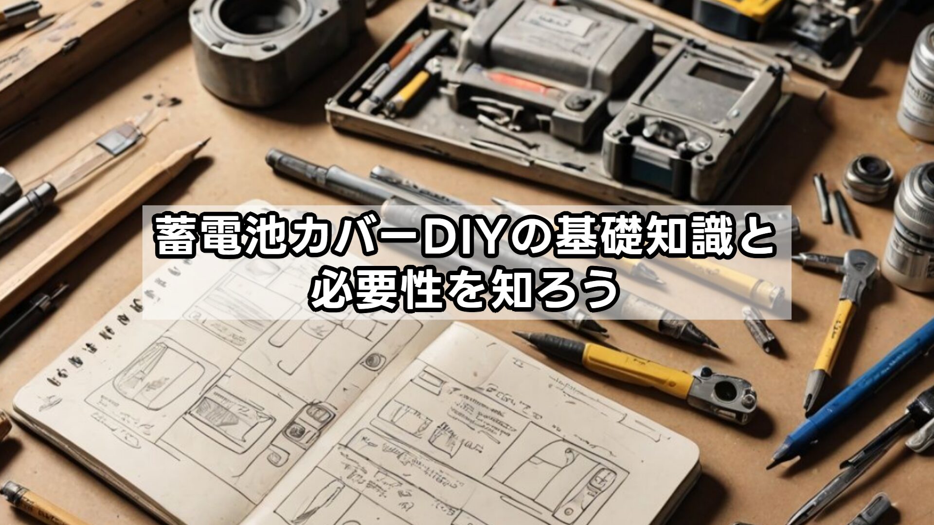 蓄電池カバーDIYの基礎知識と必要性を知ろう
