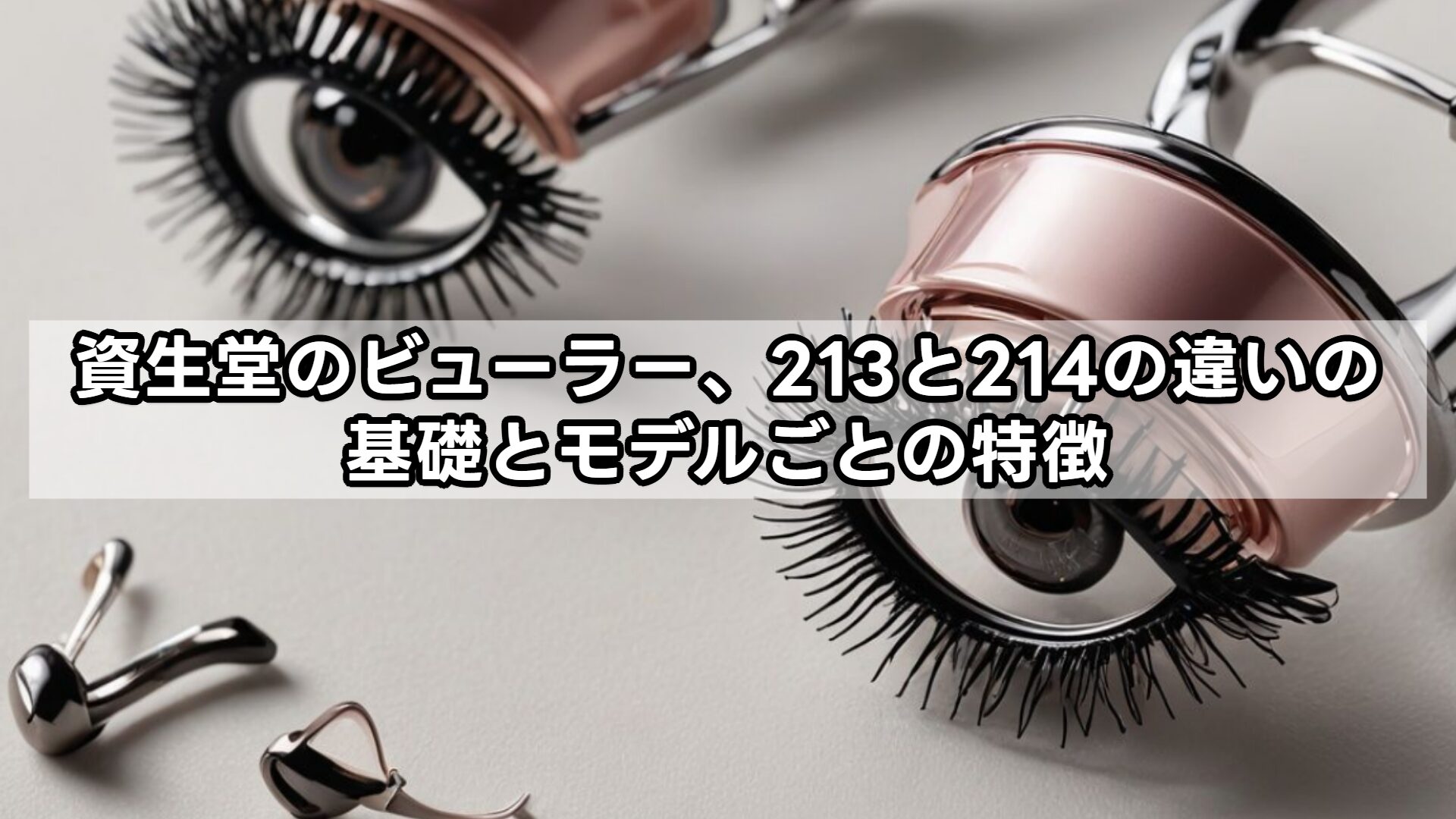 資生堂のビューラー、213と214の違いの基礎とモデルごとの特徴