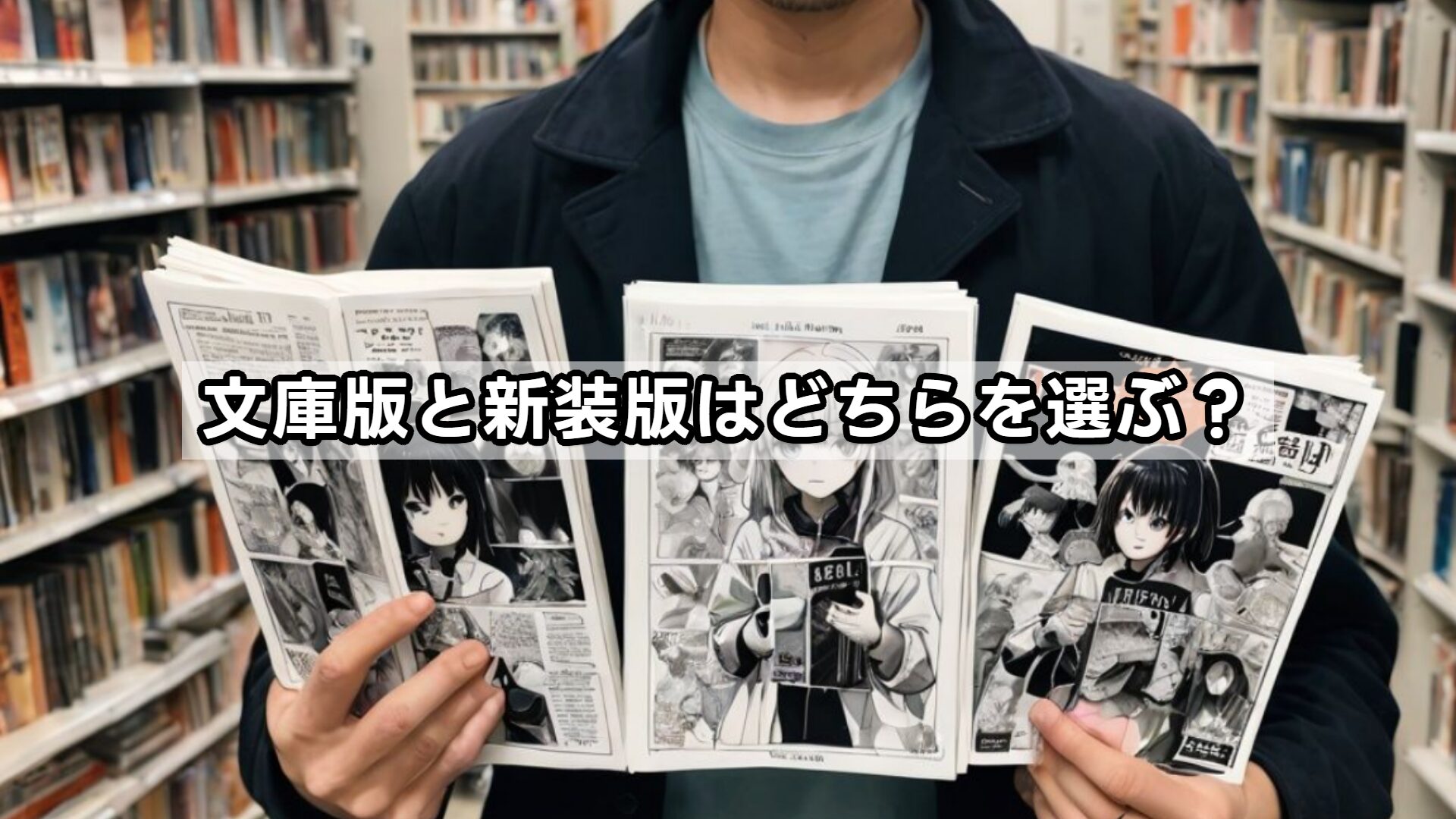 文庫版と新装版はどちらを選ぶ?