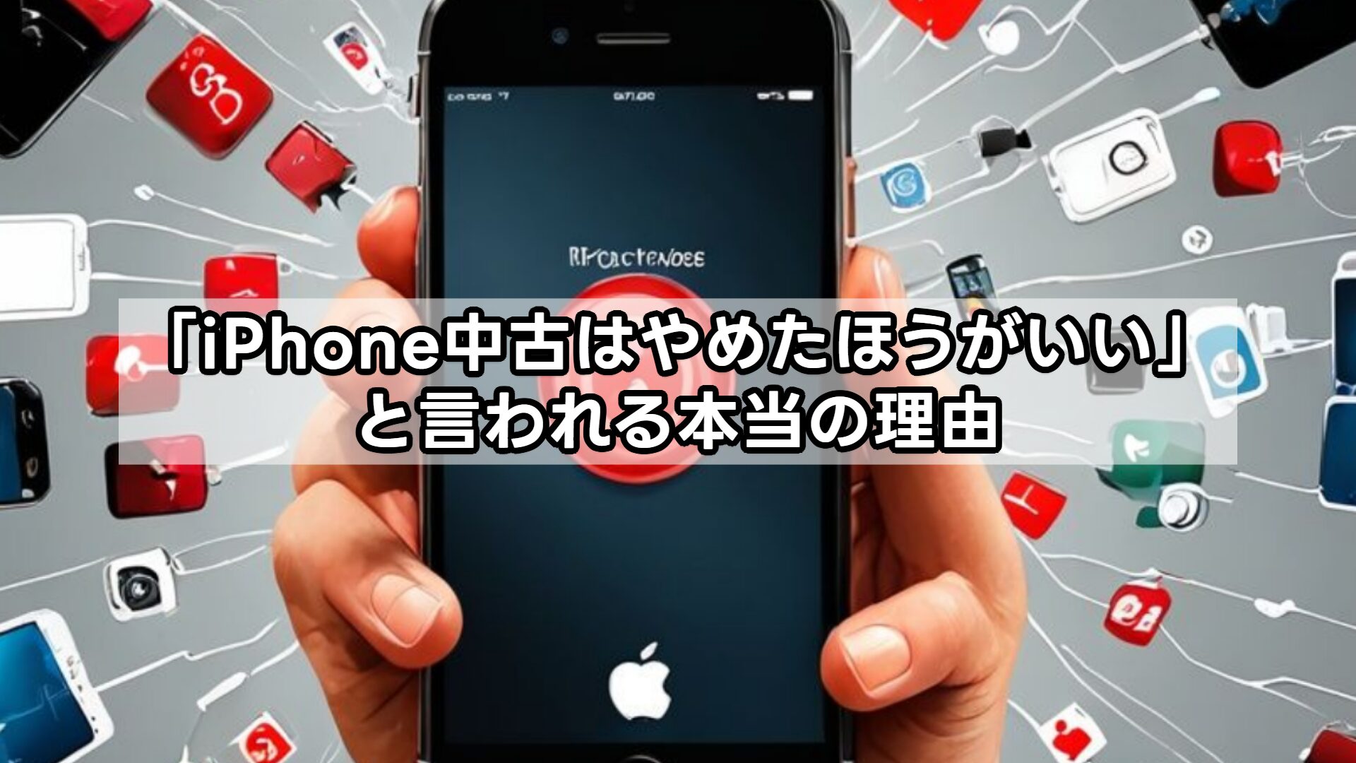 「iPhone中古はやめたほうがいい」と言われる本当の理由