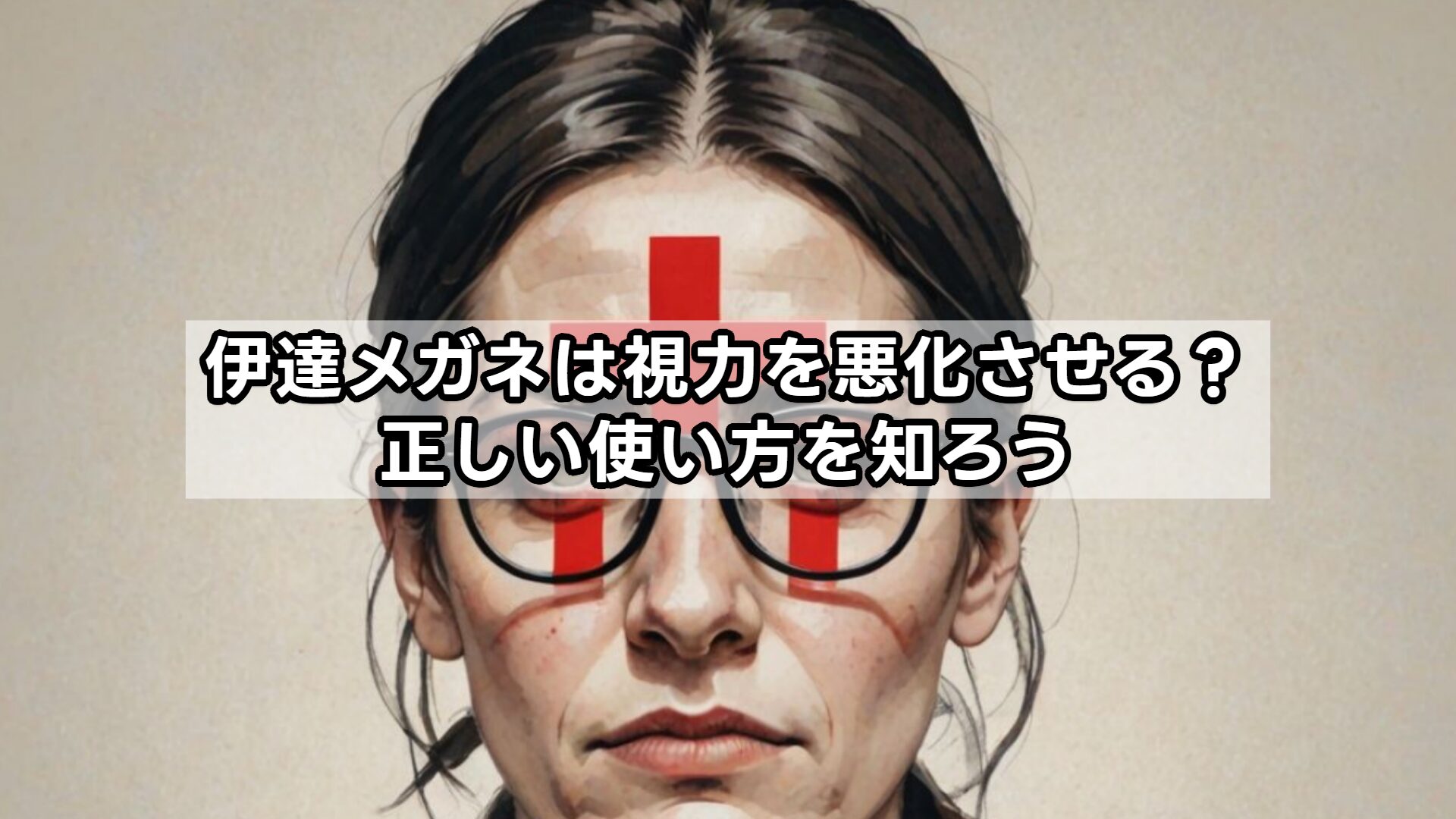 伊達メガネは視力を悪化させる？正しい使い方を知ろう