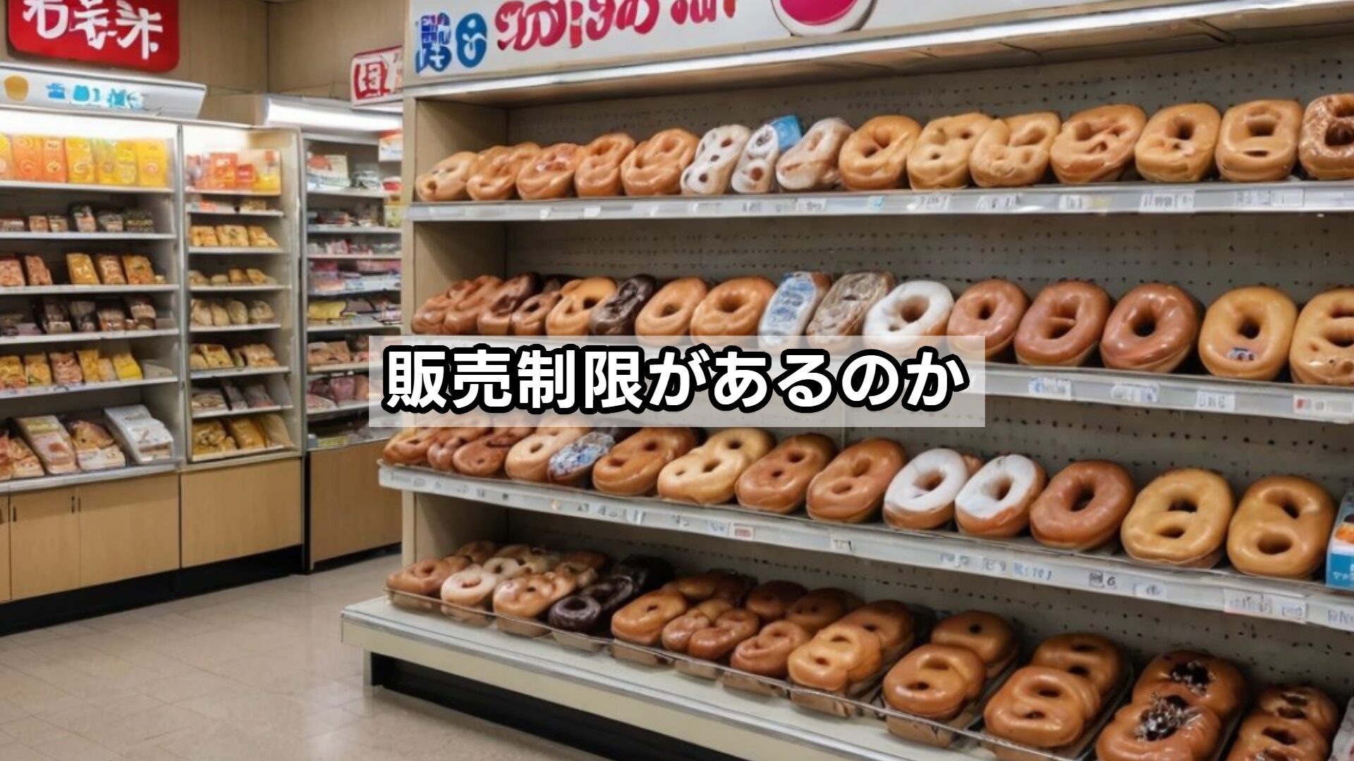 販売制限があるのか