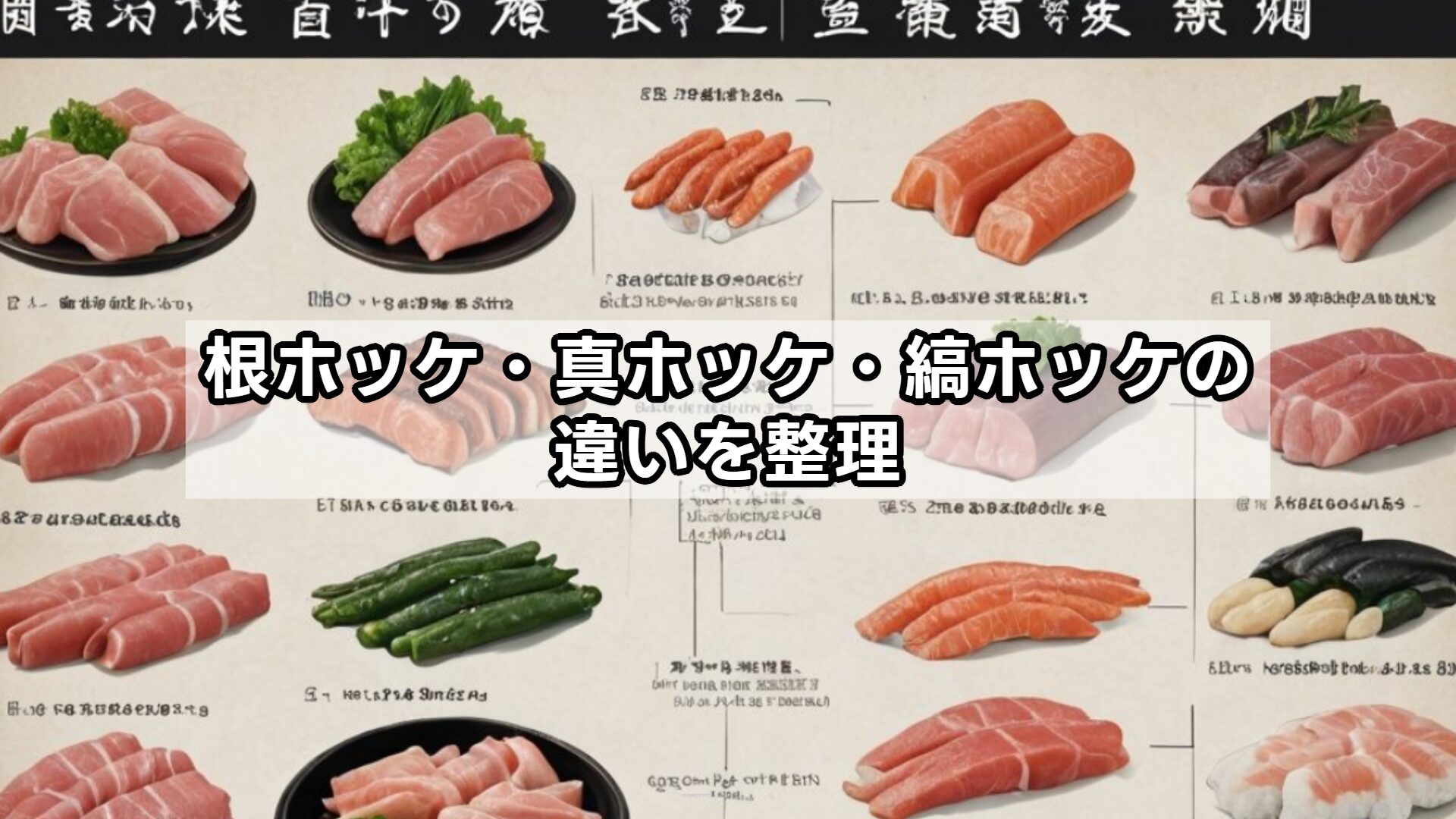 根ホッケ・真ホッケ・縞ホッケの違いを整理
