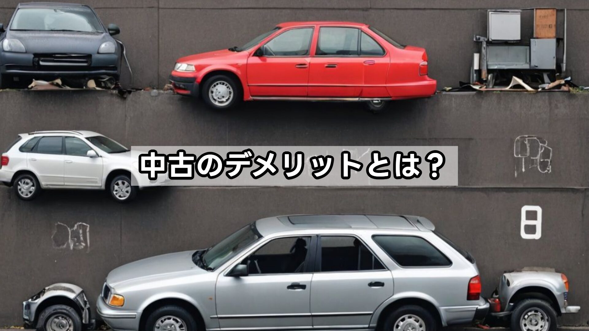 中古のデメリットとは？