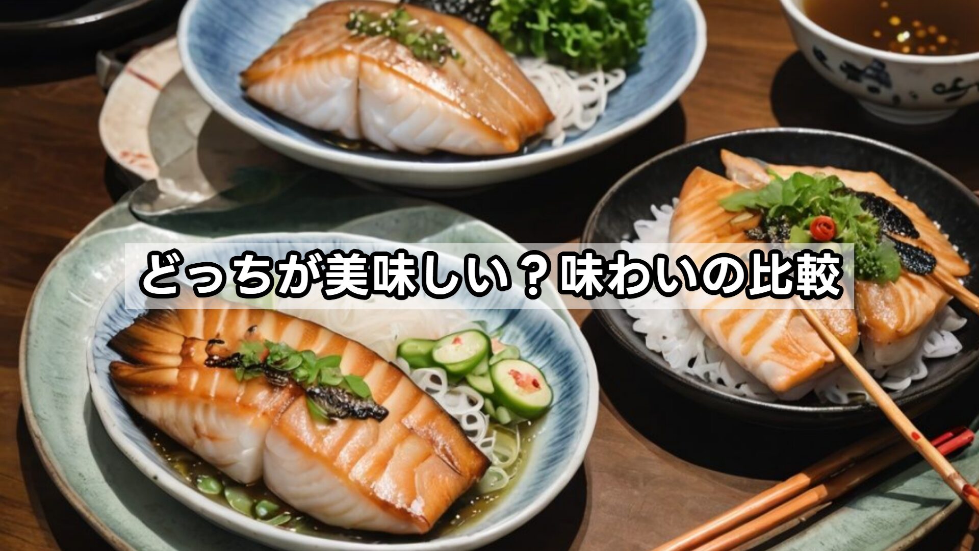 どっちが美味しい?味わいの比較