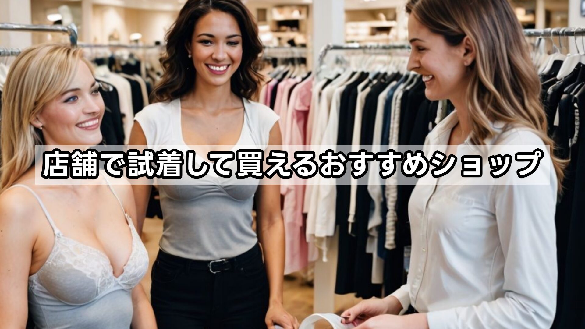 店舗で試着して買えるおすすめショップ