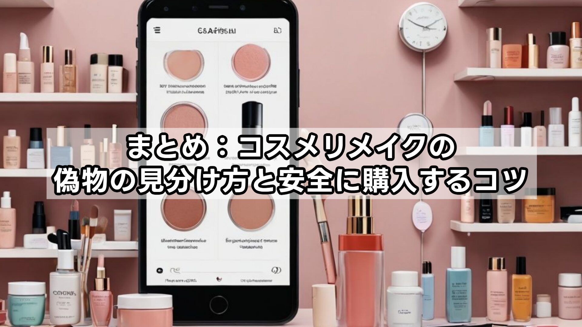 まとめ:コスメリメイクの偽物の見分け方と安全に購入するコツ