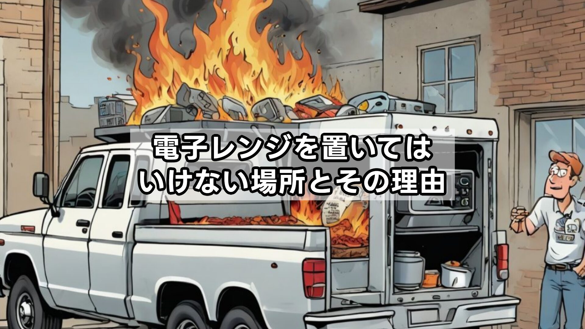 電子レンジを置いてはいけない場所とその理由