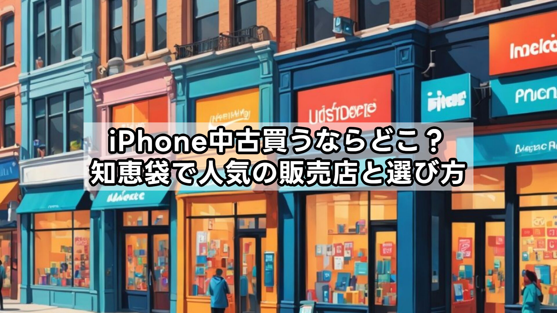 iPhone中古買うならどこ?知恵袋で人気の販売店と選び方