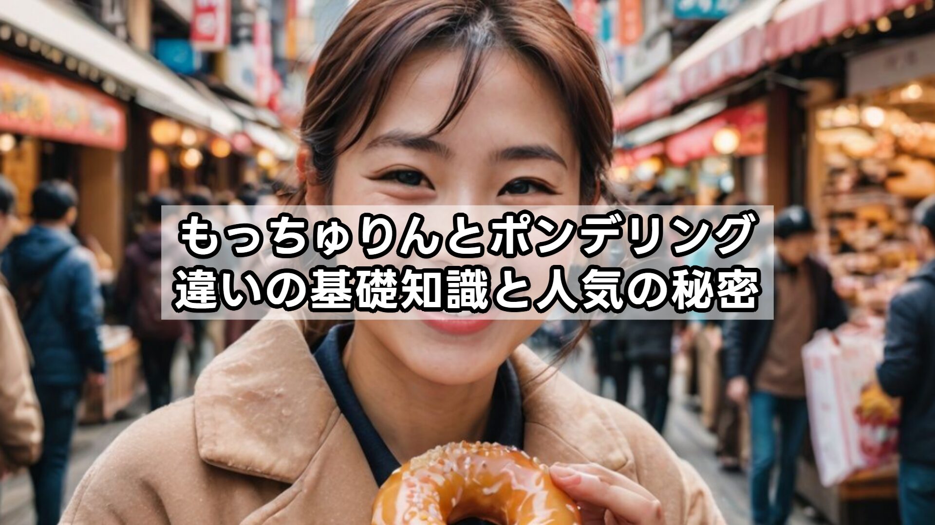 もっちゅりんとポンデリング、違いの基礎知識と人気の秘密