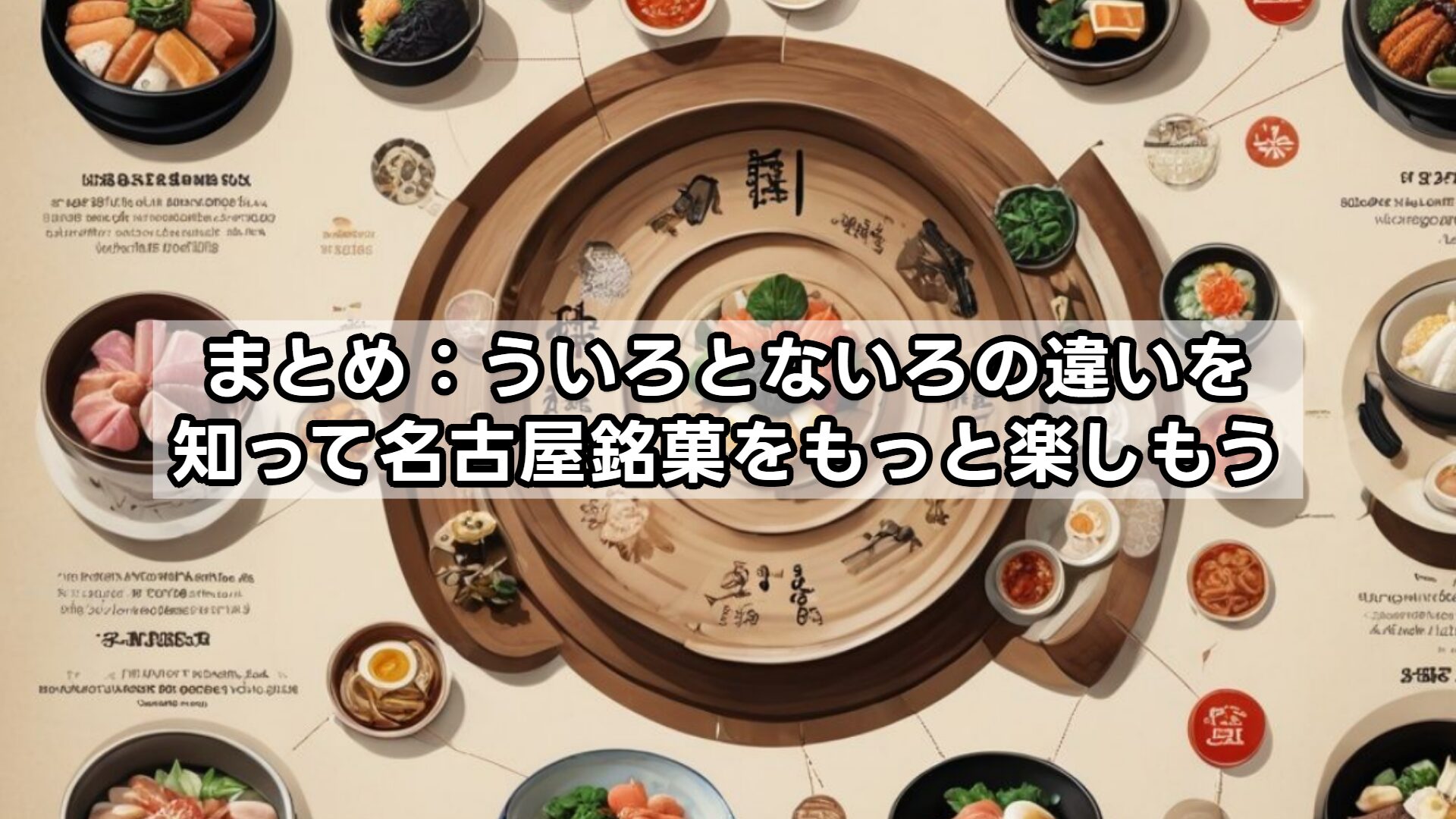 まとめ:ういろとないろの違いを知って名古屋銘菓をもっと楽しもう