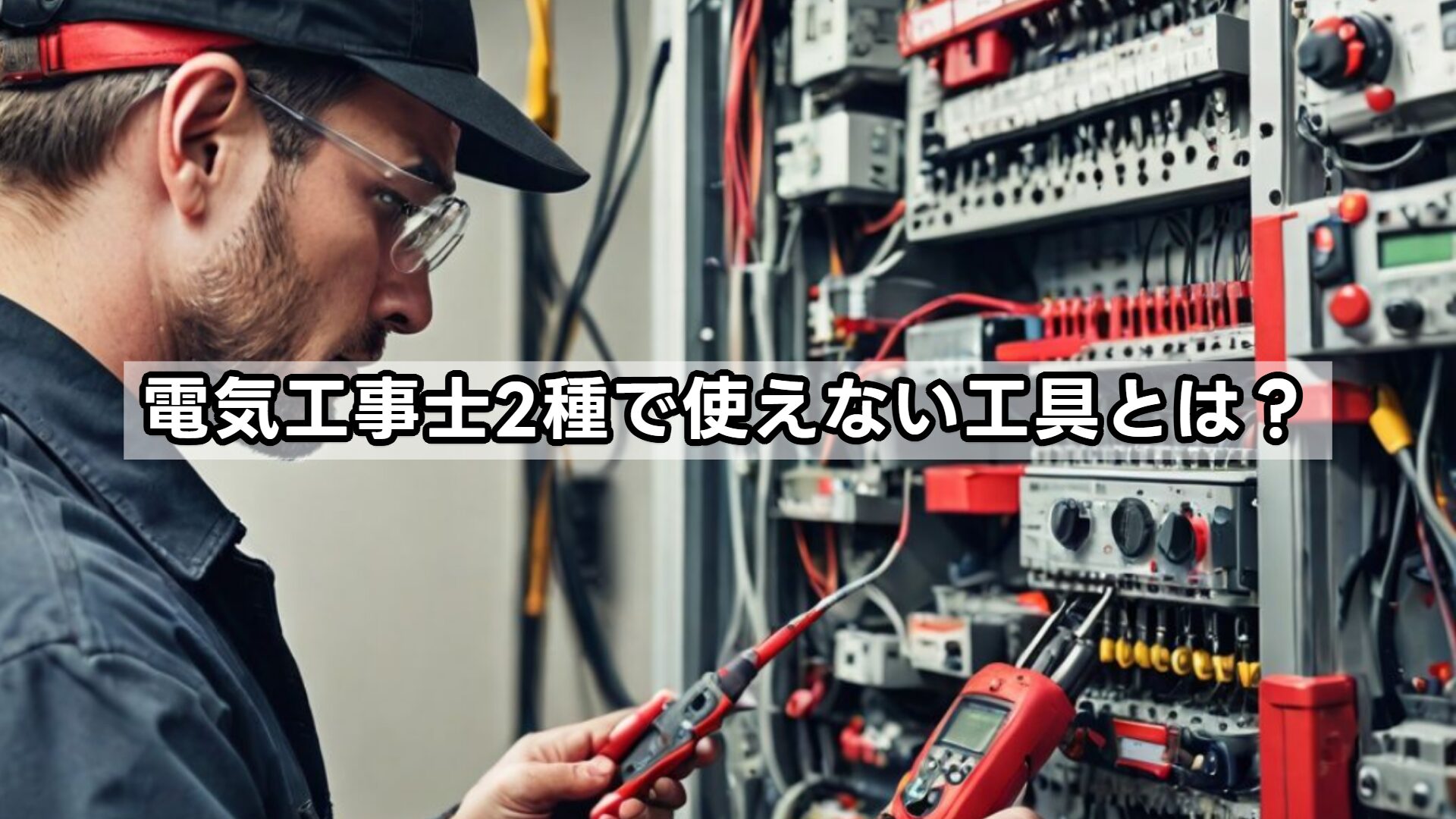 電気工事士2種で使えない工具とは？