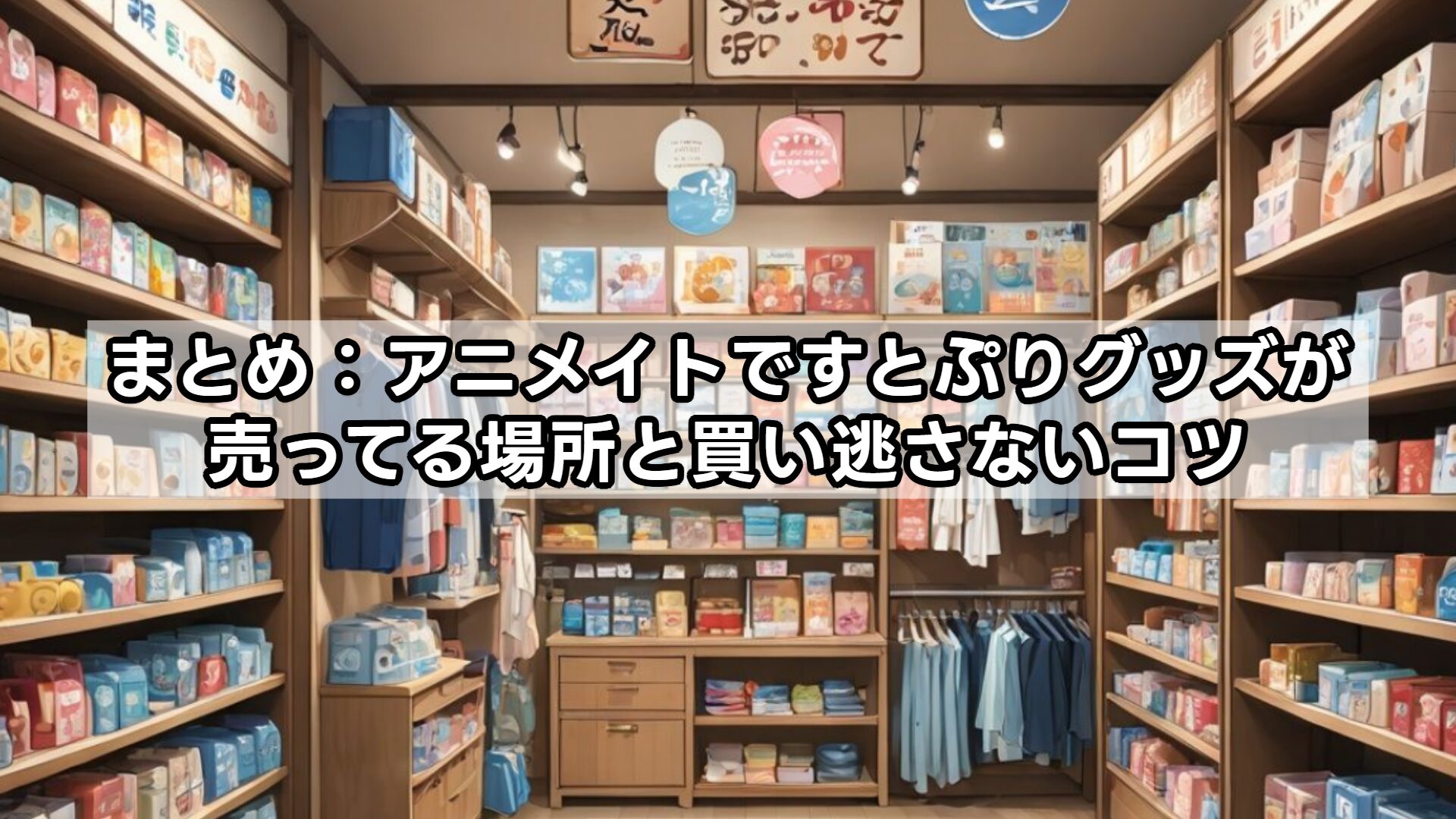 まとめ：アニメイトですとぷりグッズが売ってる場所と買い逃さないコツ