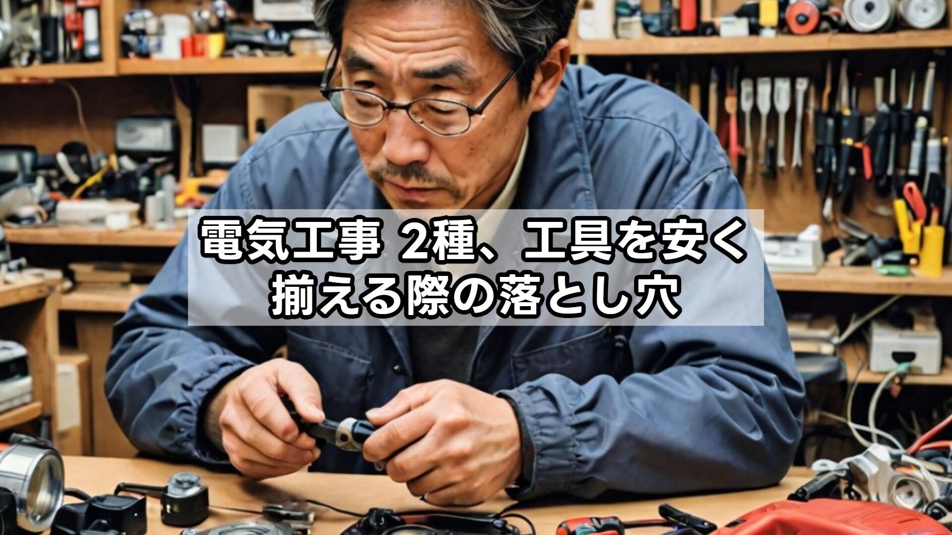 電気工事 2種、工具を安く揃える際の落とし穴