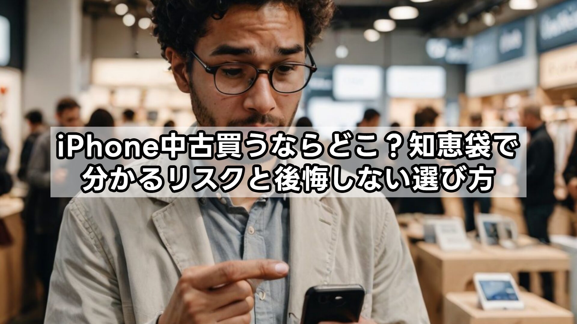 iPhone中古買うならどこ?知恵袋で分かるリスクと後悔しない選び方