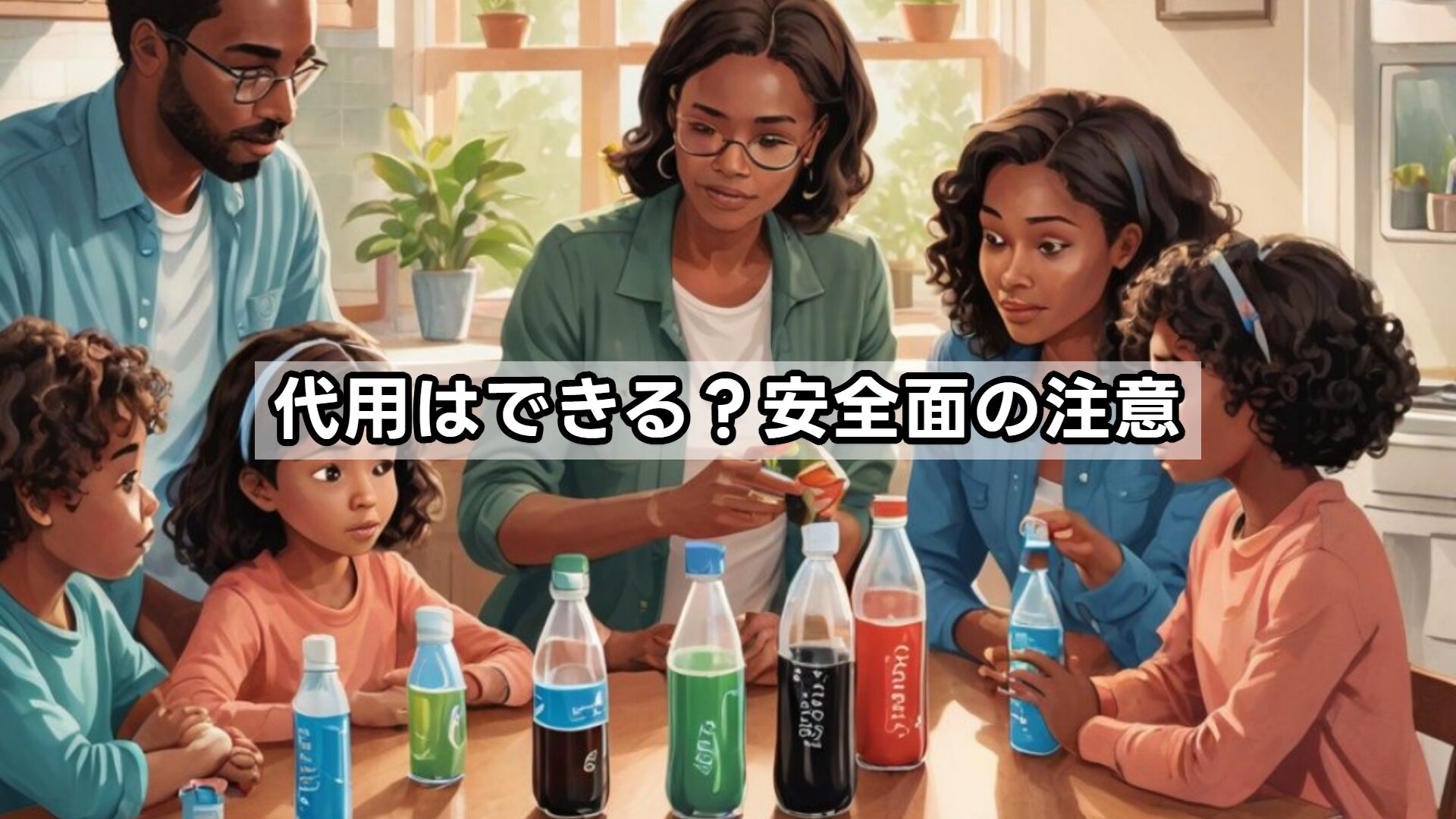 代用はできる？安全面の注意