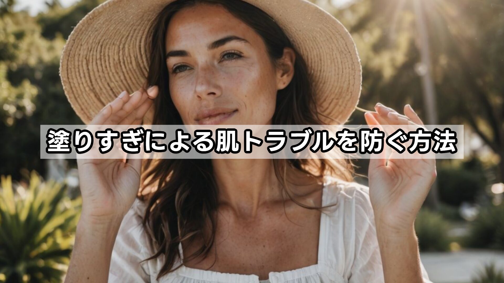 塗りすぎによる肌トラブルを防ぐ方法