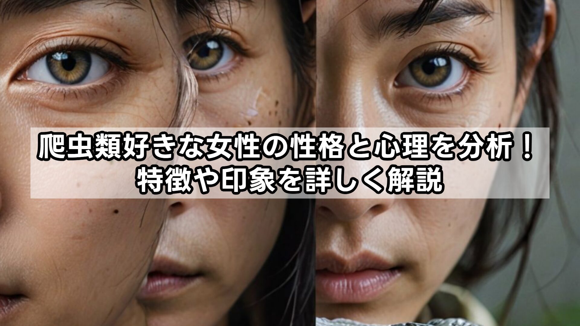 爬虫類好きな女性の性格と心理を分析！特徴や印象を詳しく解説