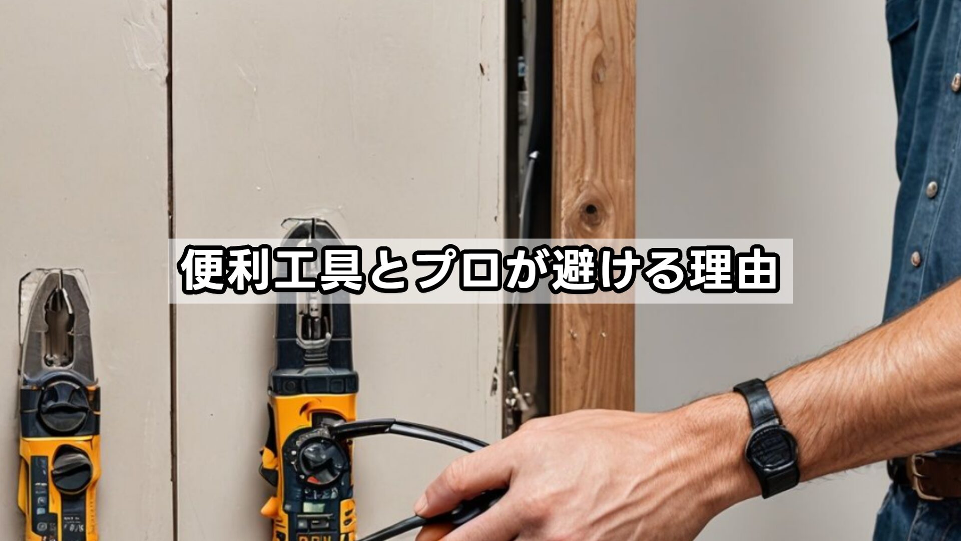 便利工具とプロが避ける理由