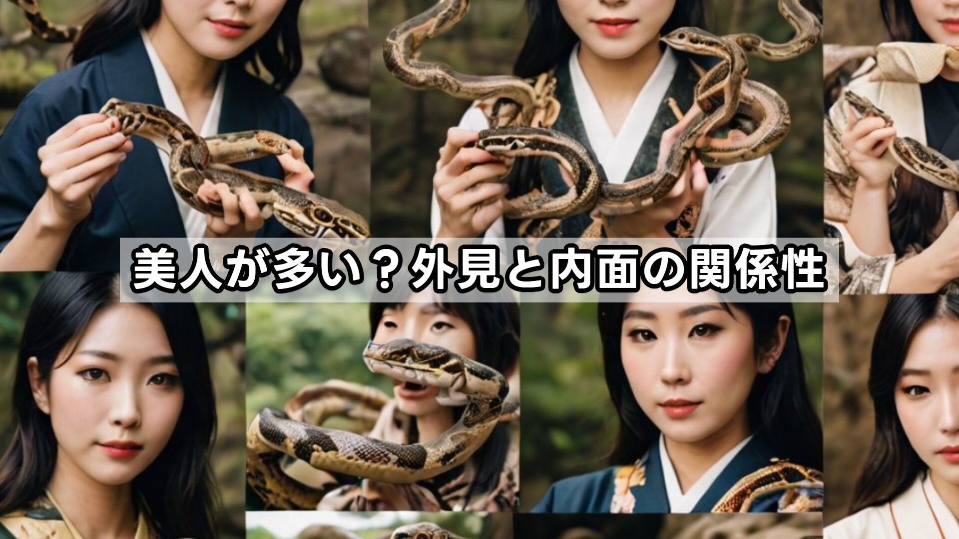 美人が多い？外見と内面の関係性