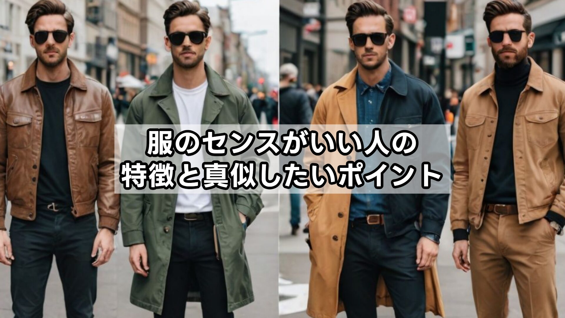 服のセンスがいい人の特徴と真似したいポイント