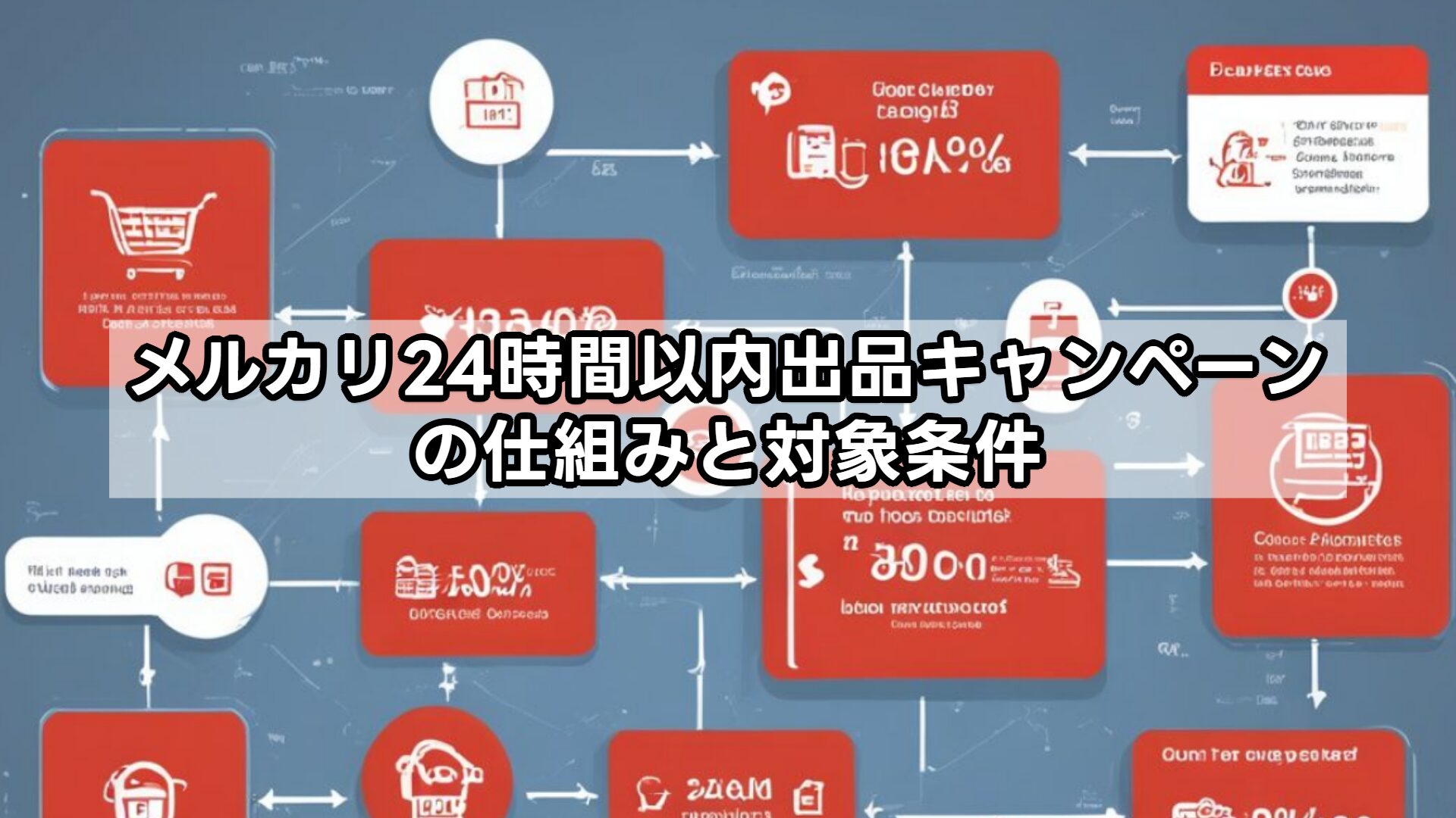 メルカリ24時間以内出品キャンペーンの仕組みと対象条件