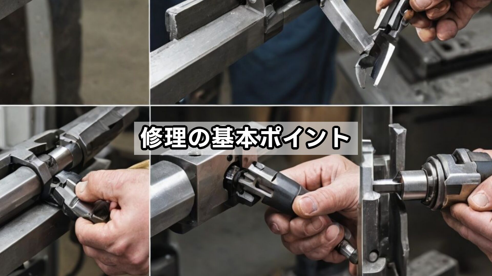 修理の基本ポイント