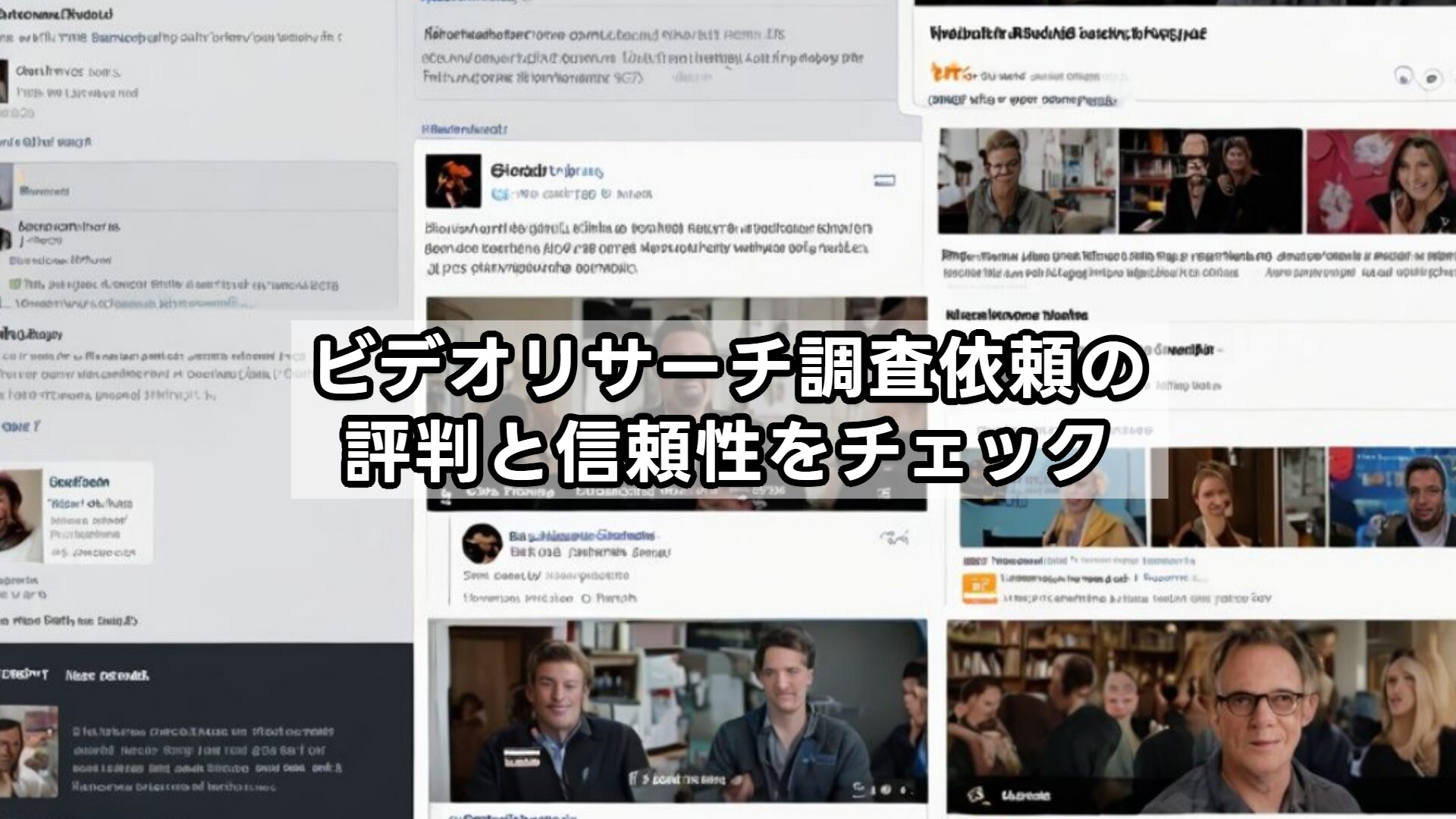 ビデオリサーチ調査依頼の評判と信頼性をチェック