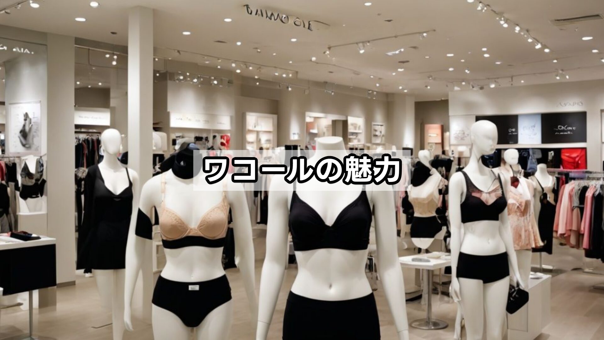 ワコールの魅力