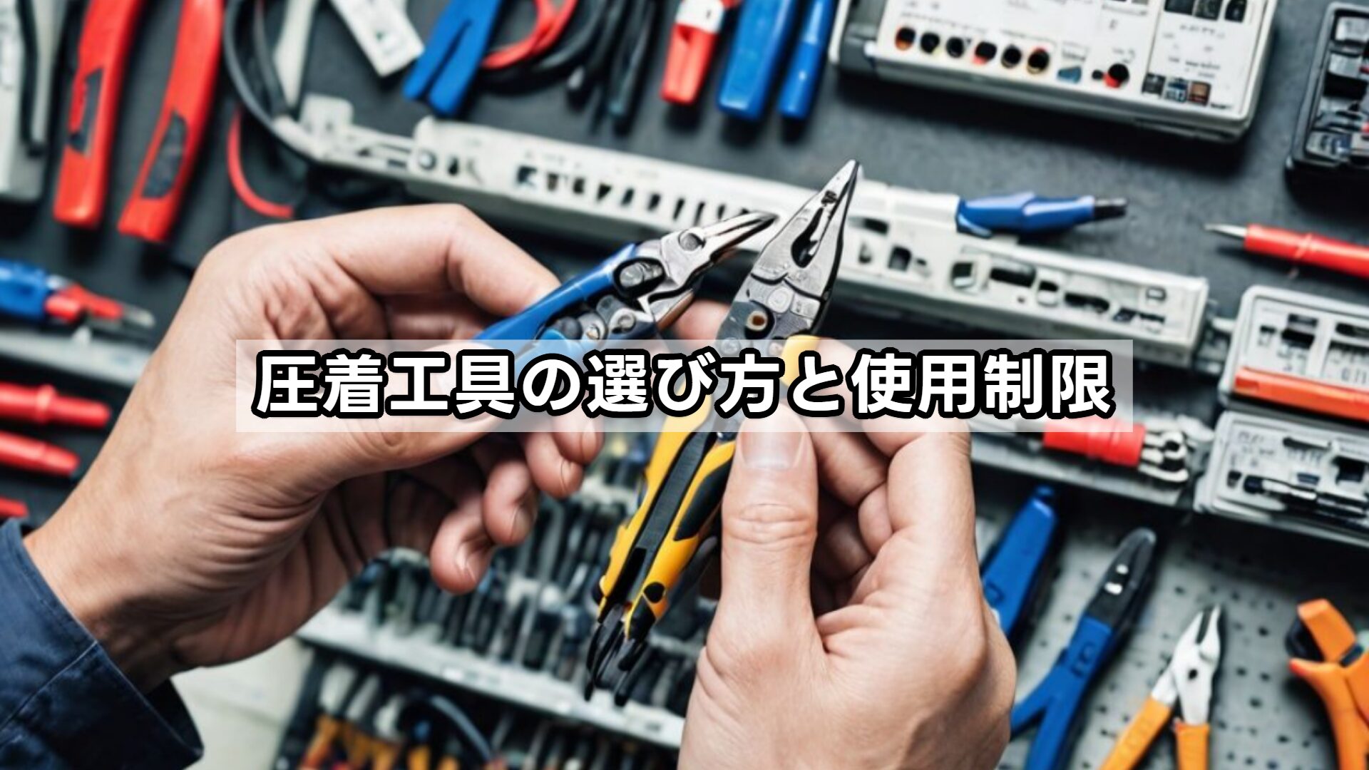 圧着工具の選び方と使用制限