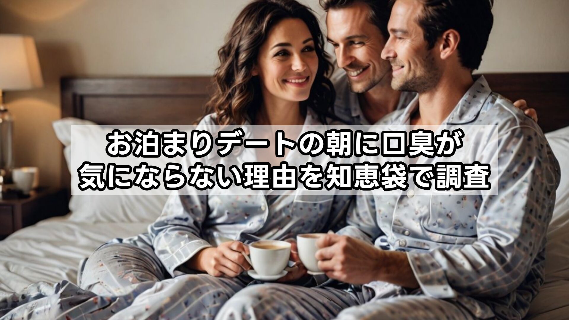 お泊まりデートの朝に口臭が気にならない理由を知恵袋で調査