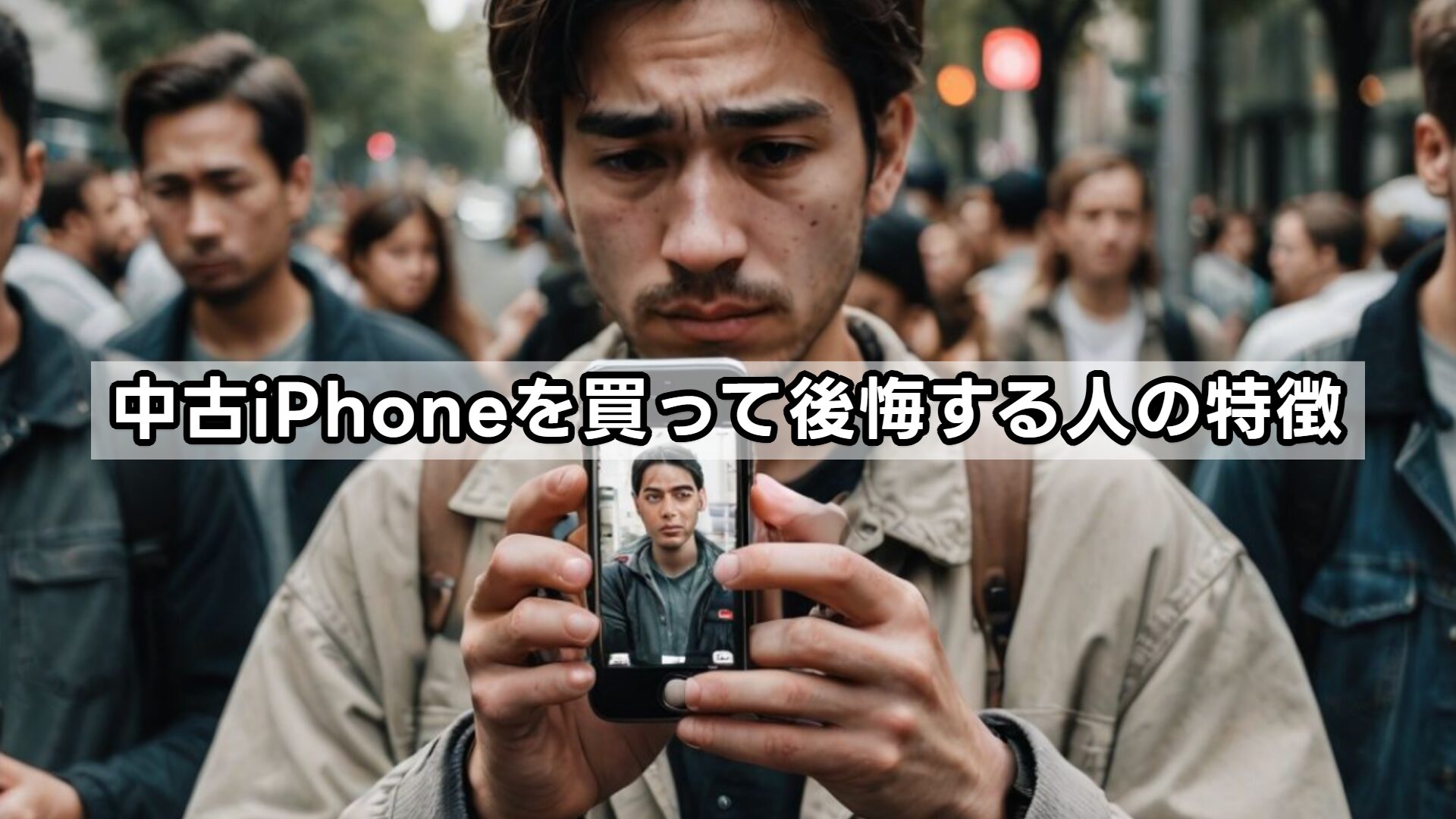 中古iPhoneを買って後悔する人の特徴