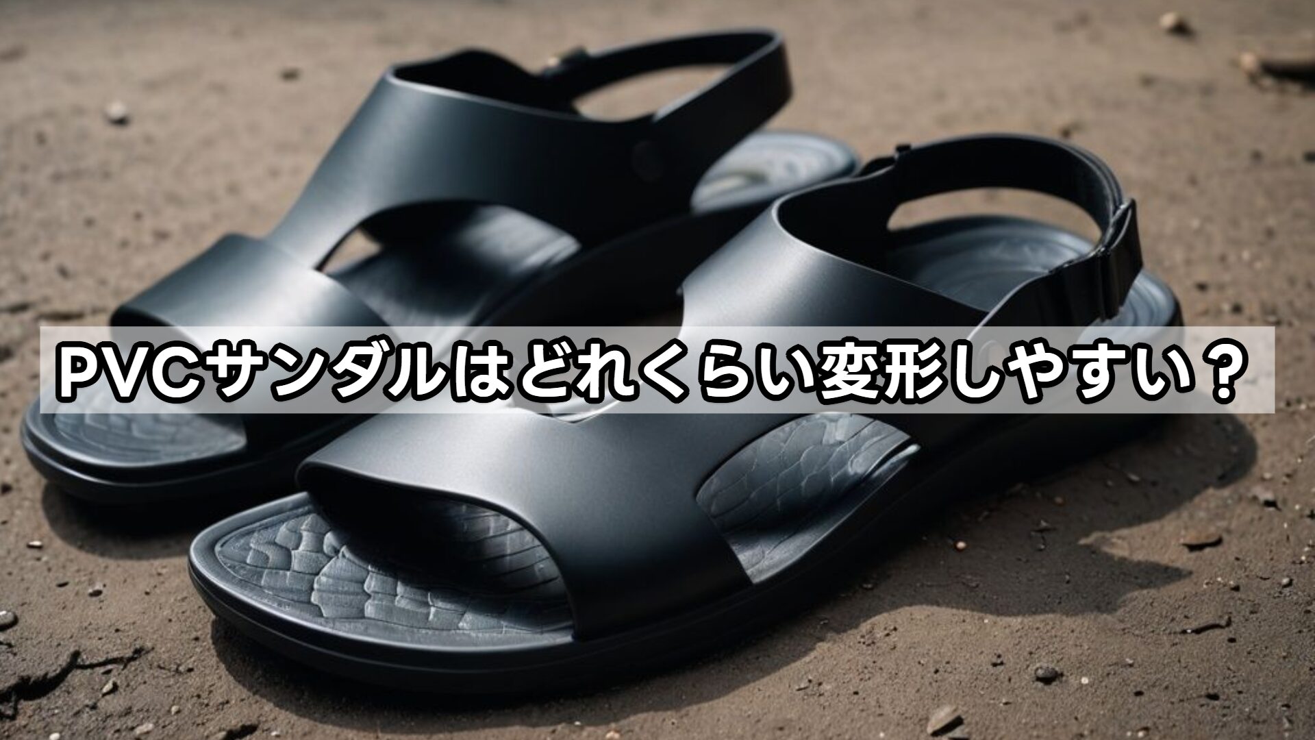 PVCサンダルはどれくらい変形しやすい？