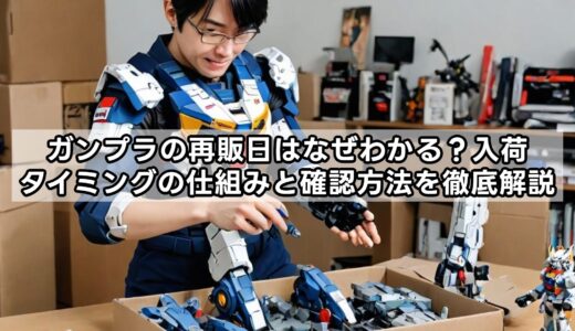 ガンプラの再販日はなぜわかる？入荷タイミングの仕組みと確認方法を徹底解説