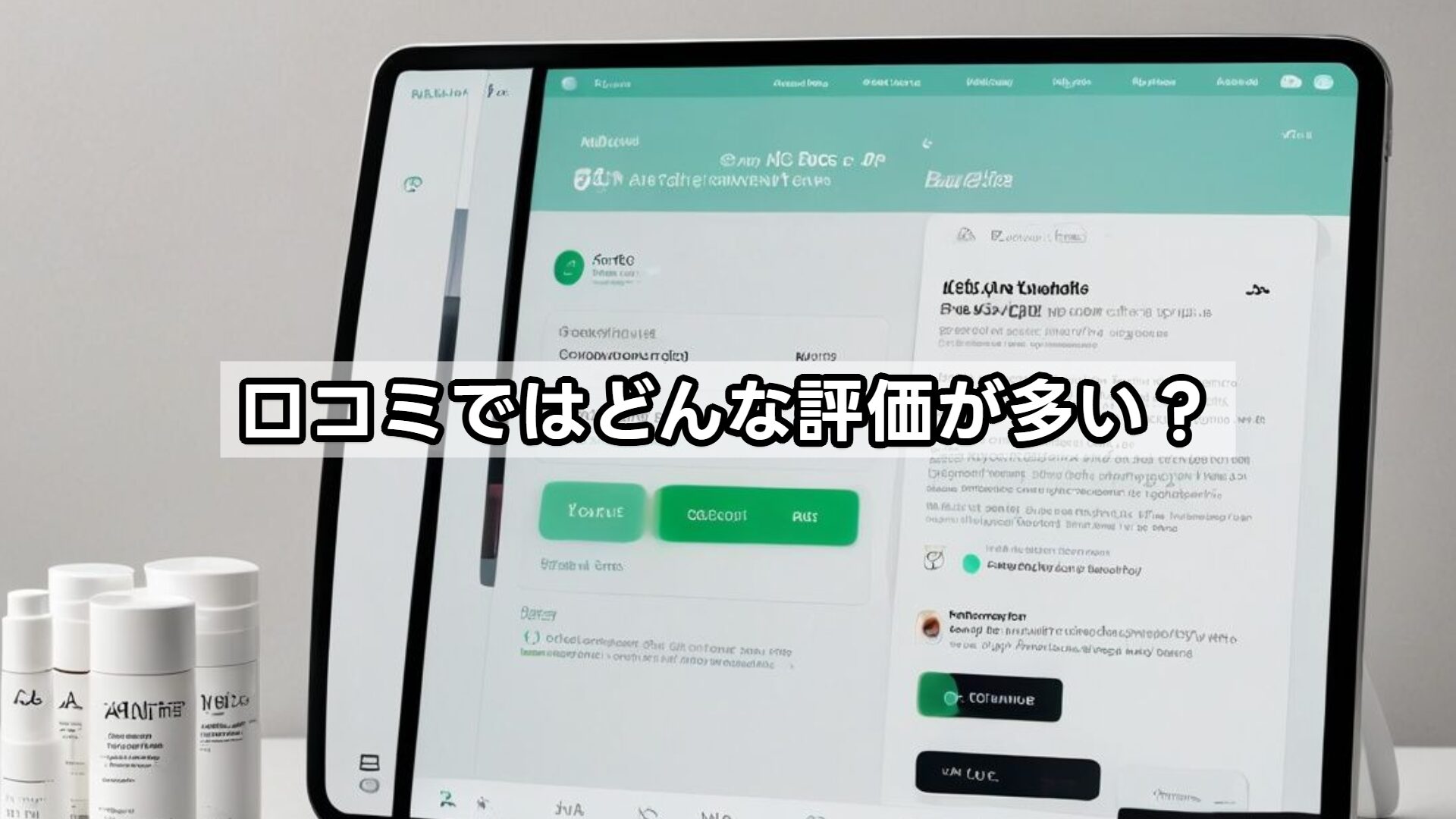 口コミではどんな評価が多い?