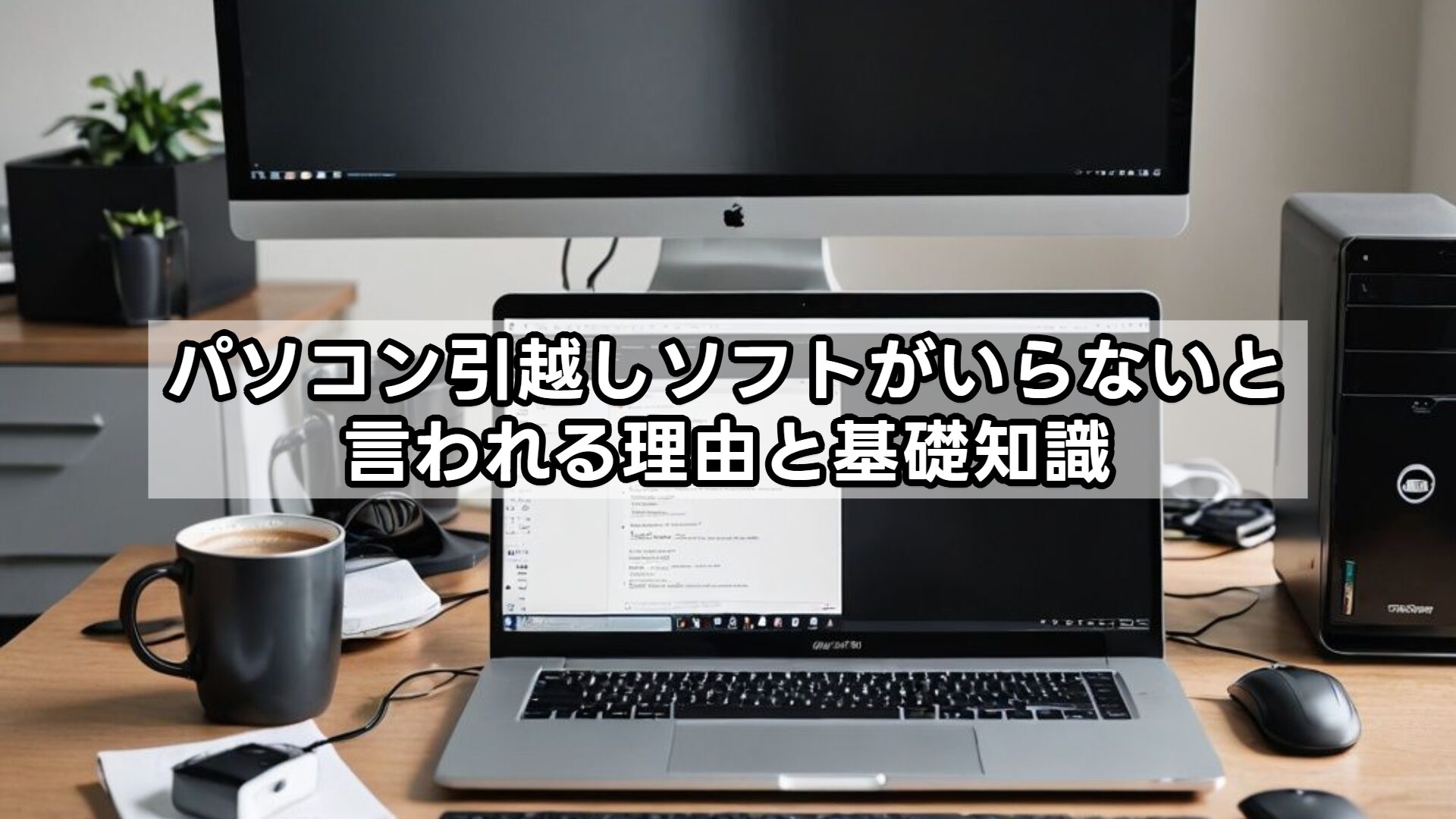 パソコン引越しソフトがいらないと言われる理由と基礎知識