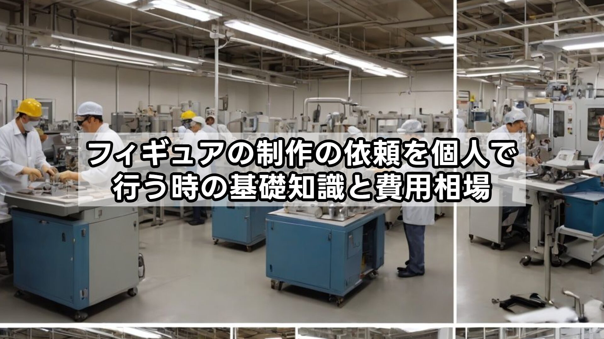 フィギュアの制作の依頼を個人で行う時の基礎知識と費用相場