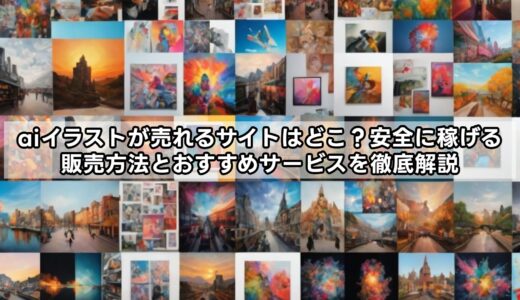 aiイラストが売れるサイトはどこ？安全に稼げる販売方法とおすすめサービスを徹底解説