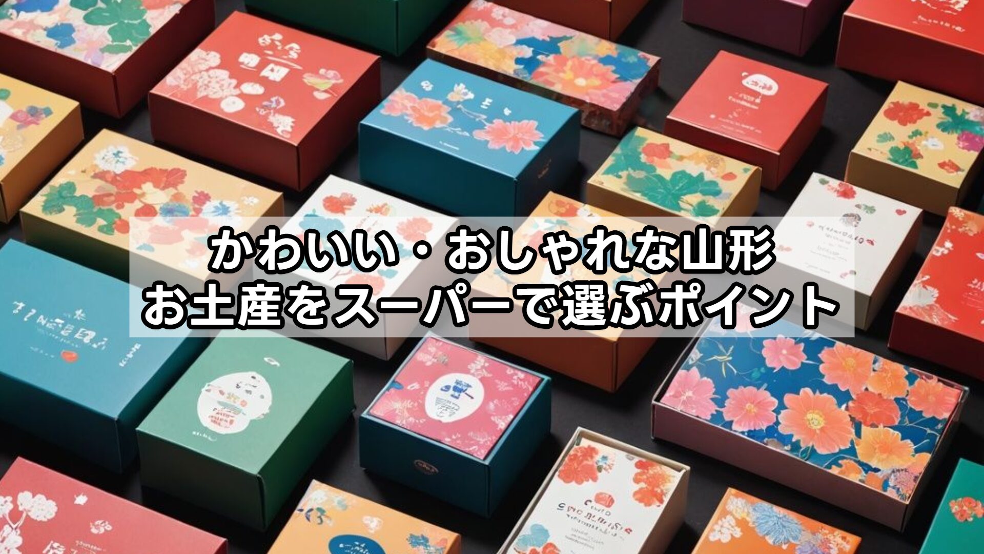 かわいい・おしゃれな山形お土産をスーパーで選ぶポイント